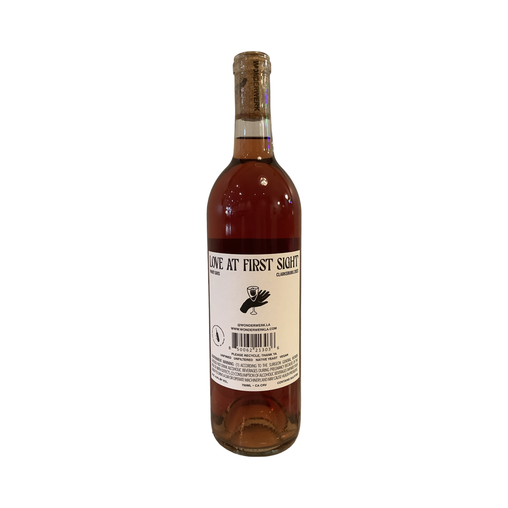 2023 Wonderwerk "Love at First Sight" Pinot Gris Ramato, California