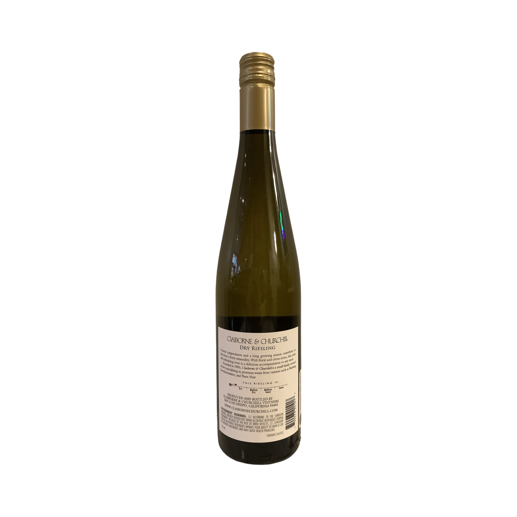2022 Claiborne & Churchill Dry Riesling, Edna Valley CA