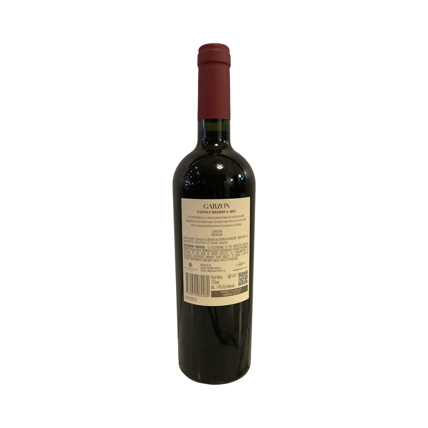 2021 Garzon Tannat Reserva, Uruguay