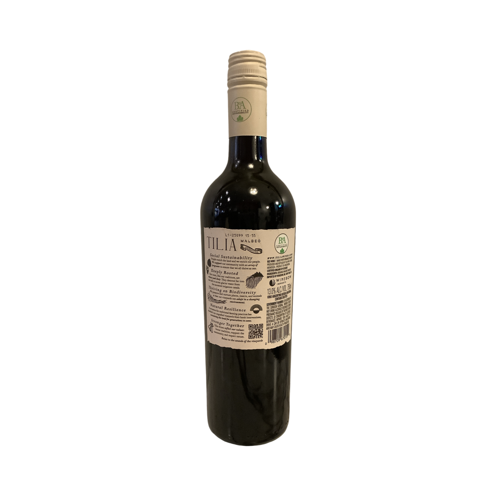 2024 Tilia Malbec, Argentina