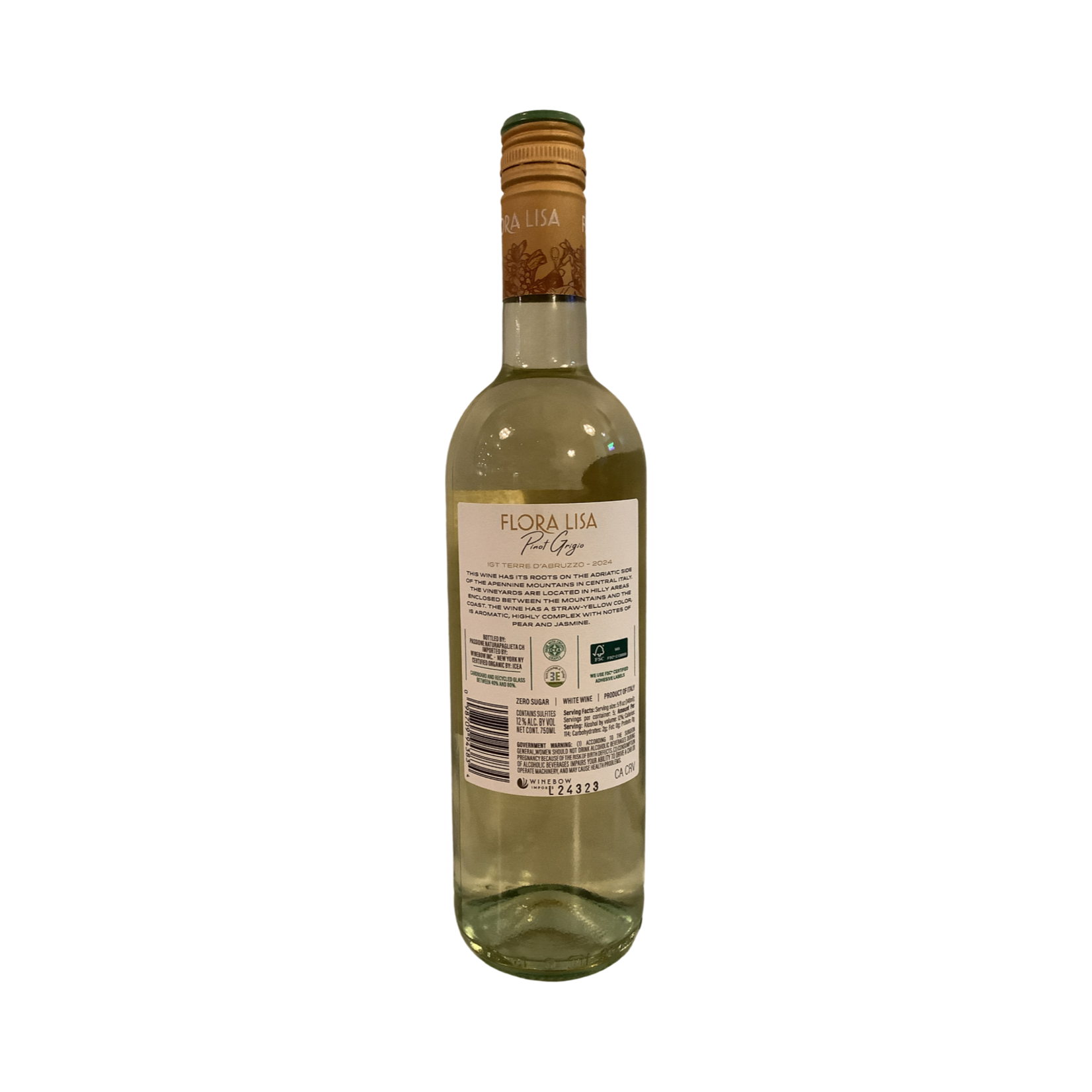 2024 Flora Lisa Pinot Grigio, Italy