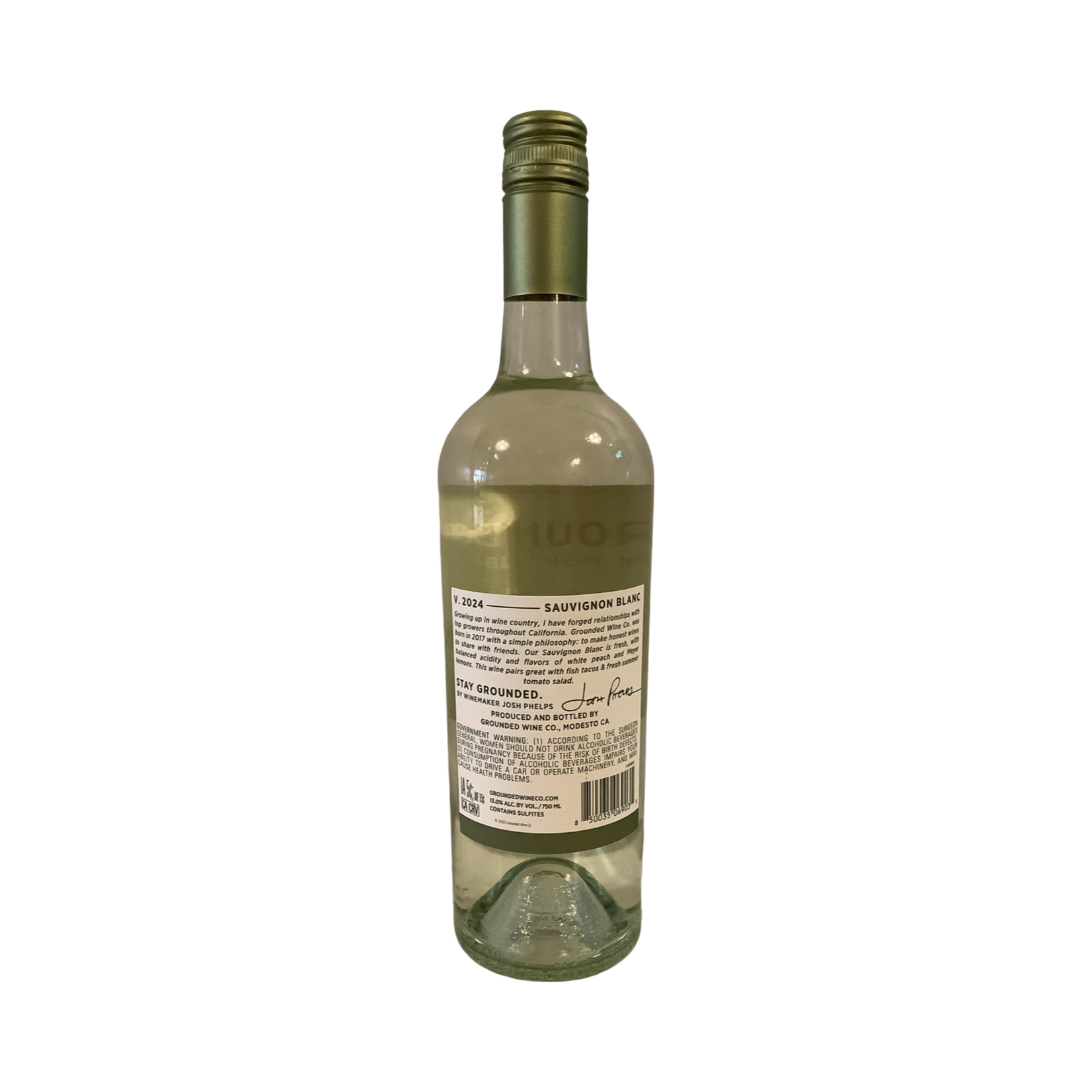 2024 Grounded Wine Sauvignon Blanc, California