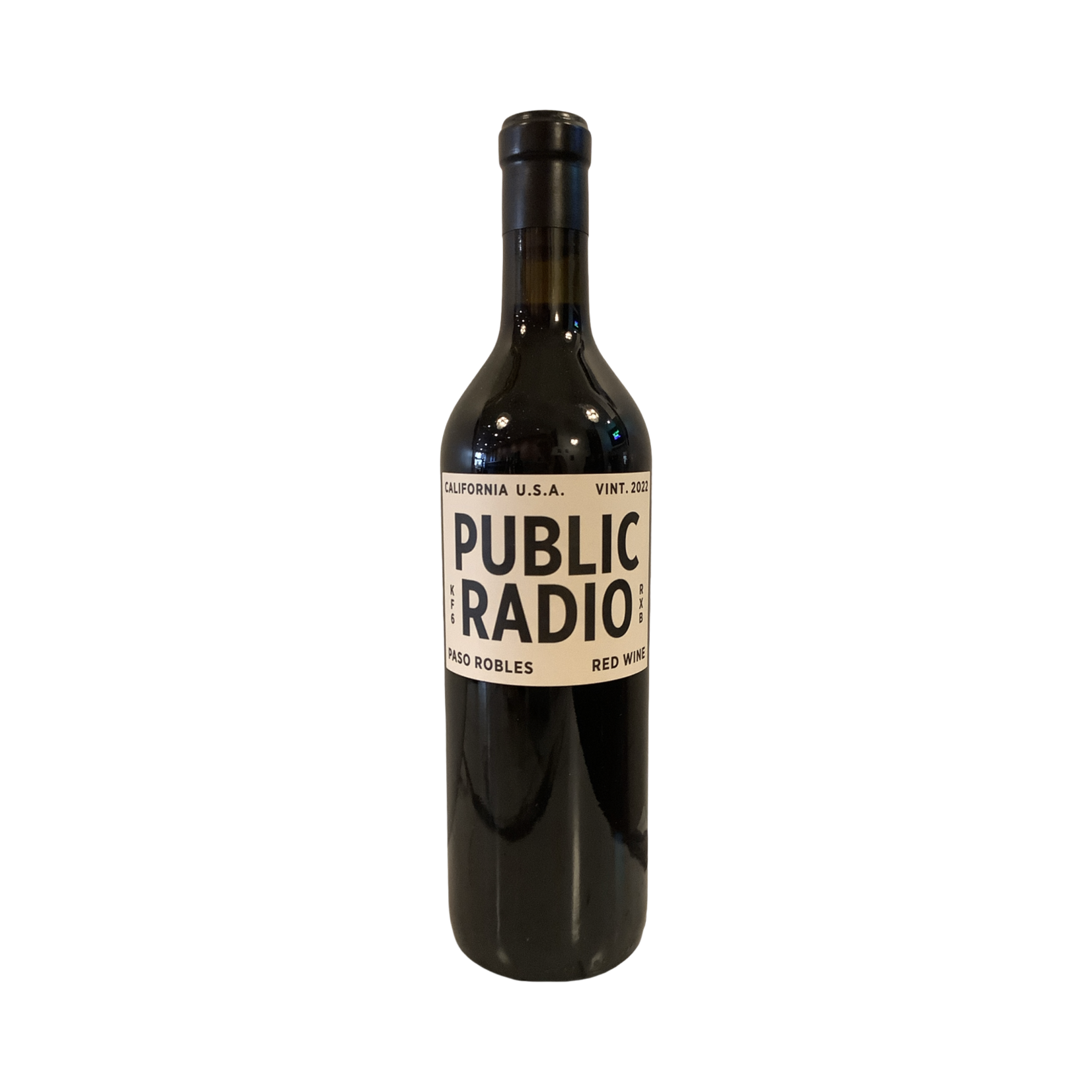 2022 Grounded Wine "Public Radio" Red Blend, Paso Robles CA