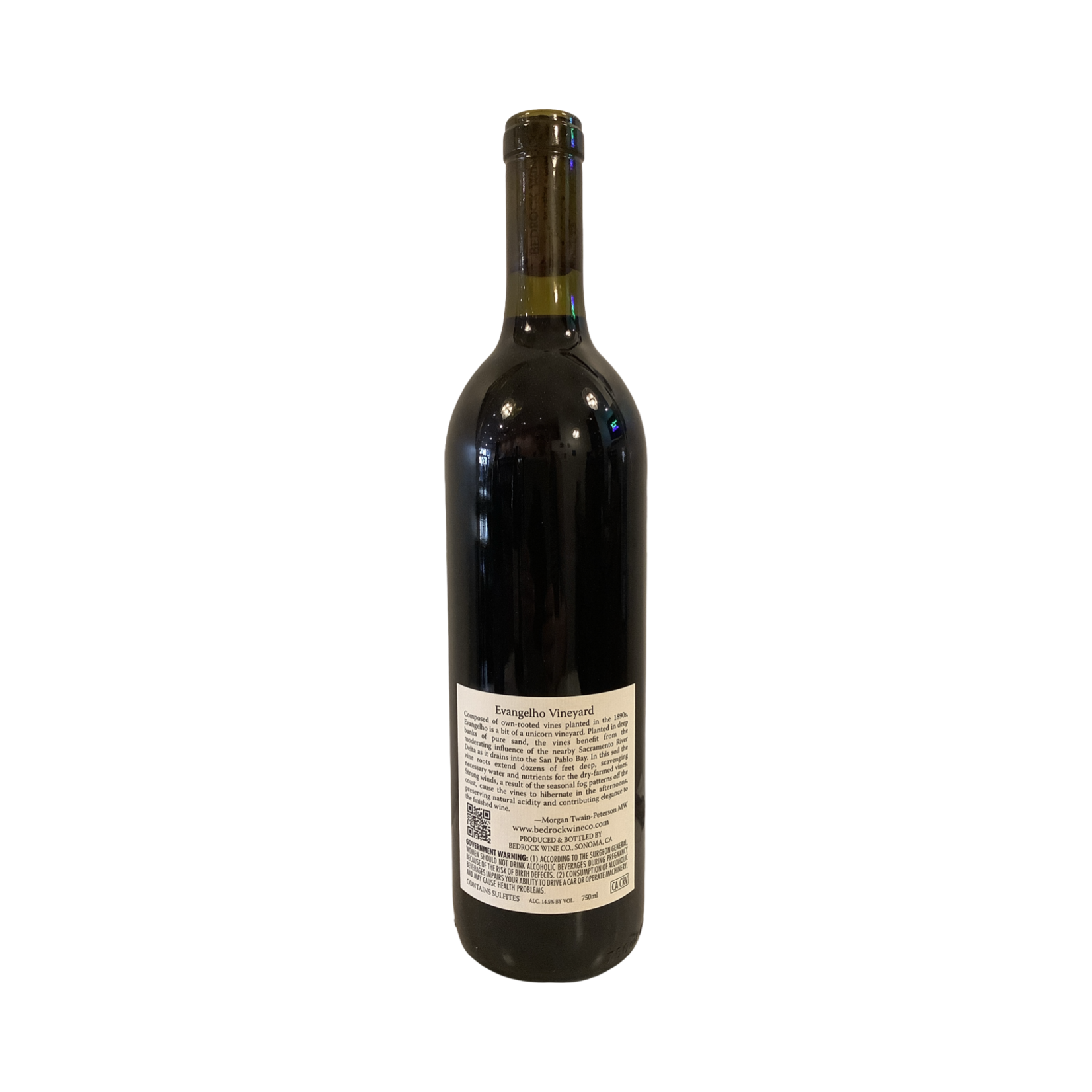 2023 Bedrock "Evangelho Vineyard Heritage" Red Blend, Contra Costa CA