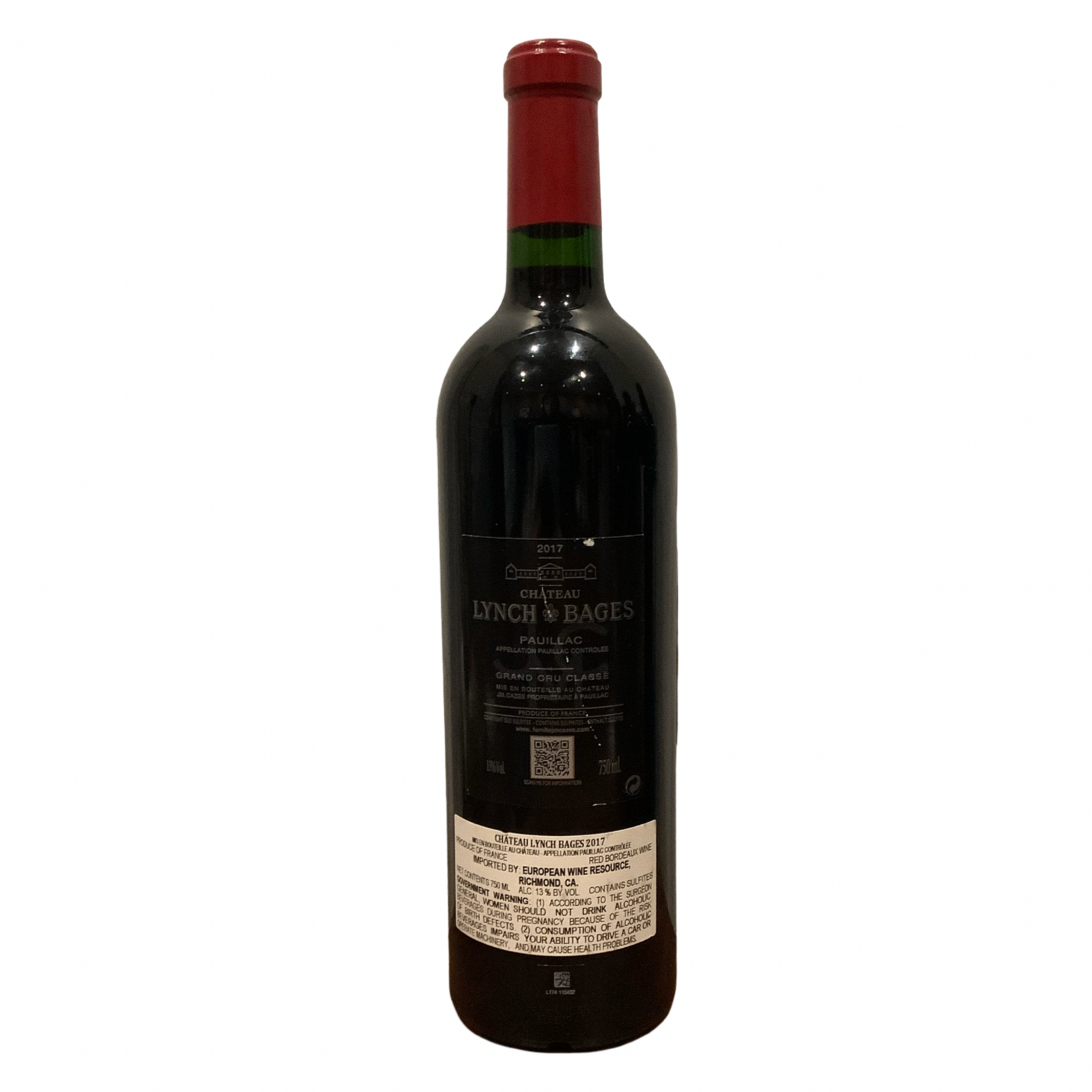 2017 Chateau Lynch Bages Pauillac, Bordeaux | France