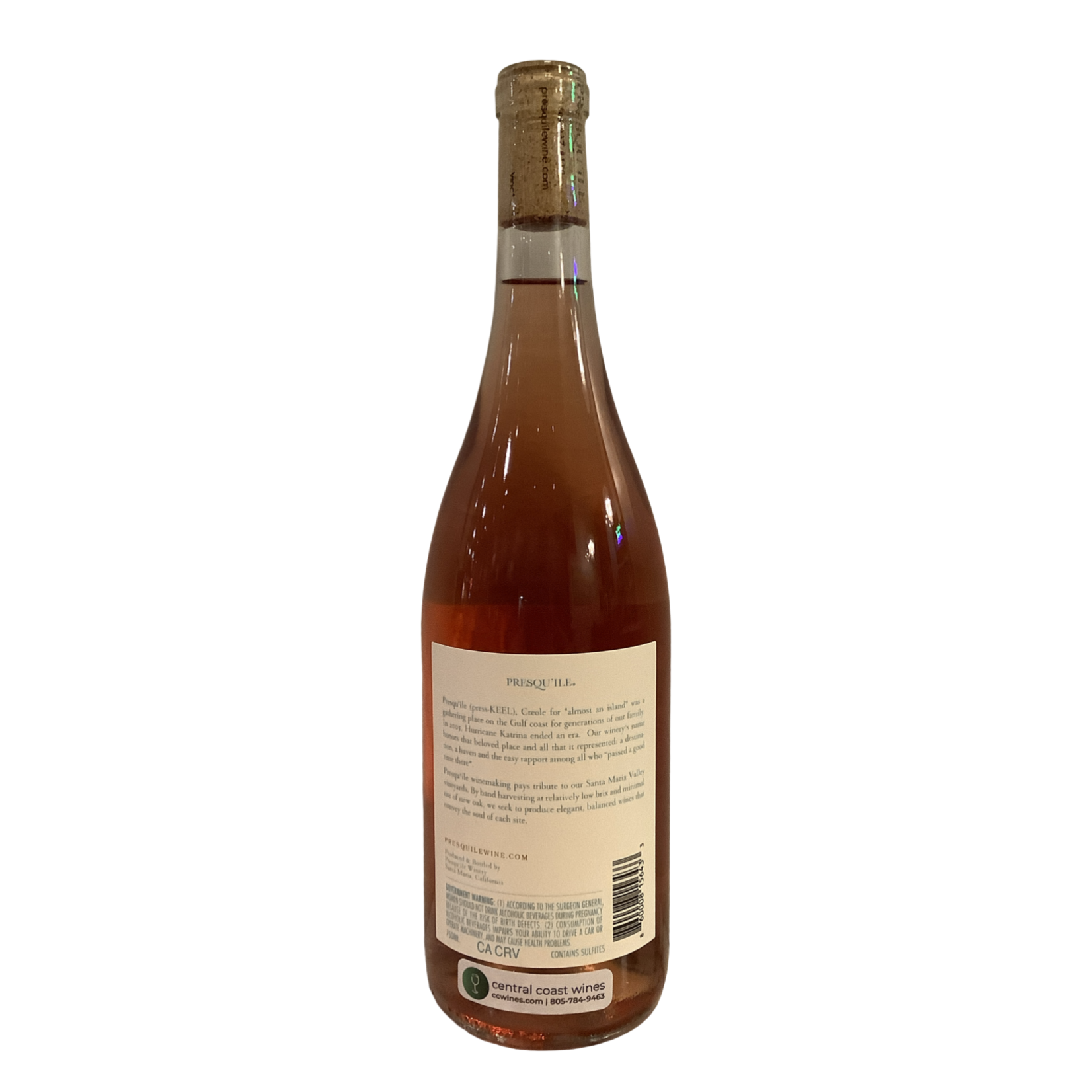 2023 Presqu"ile Rosé, Santa Barbara County CA