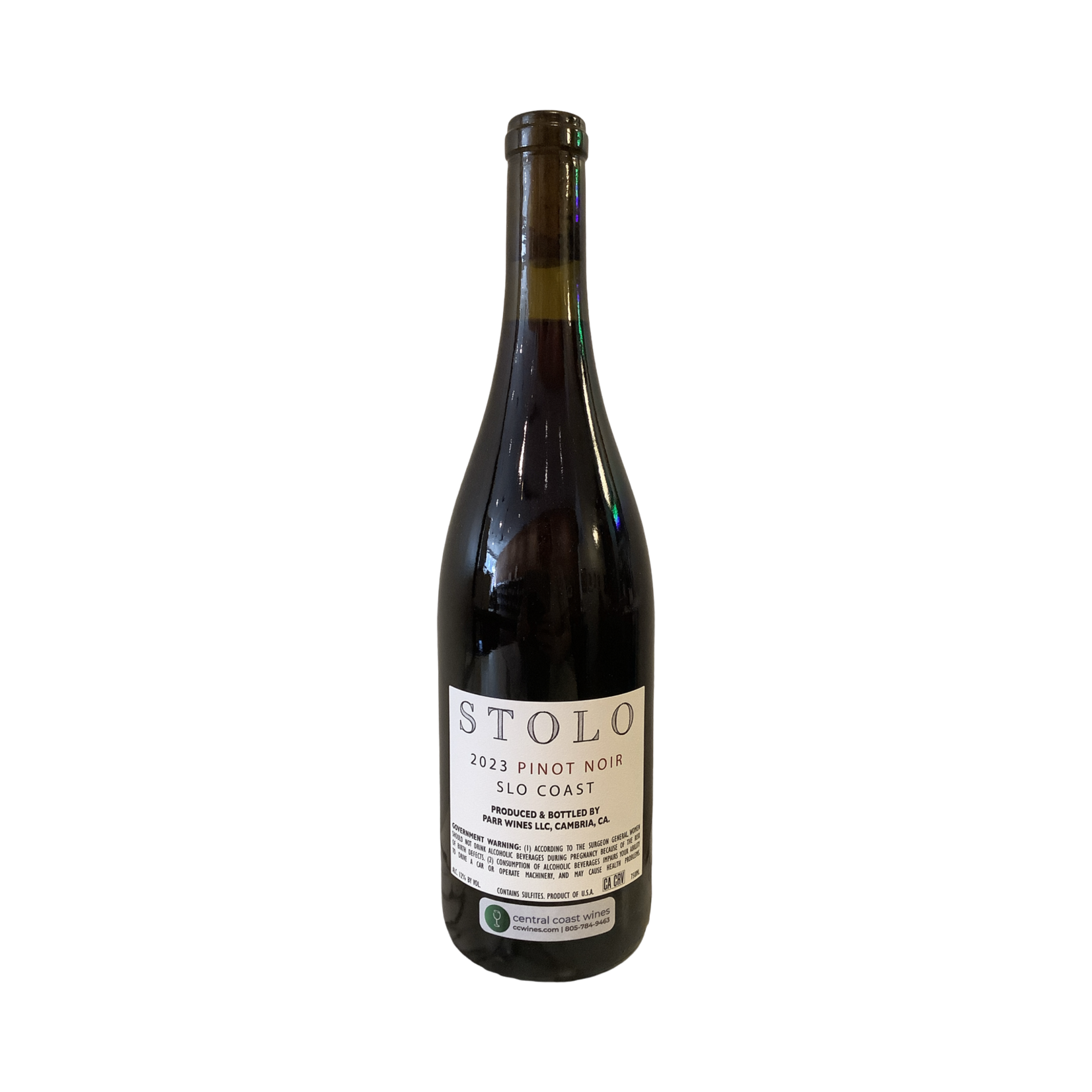 2023 Stolo Pinot Noir, SLO Coast CA