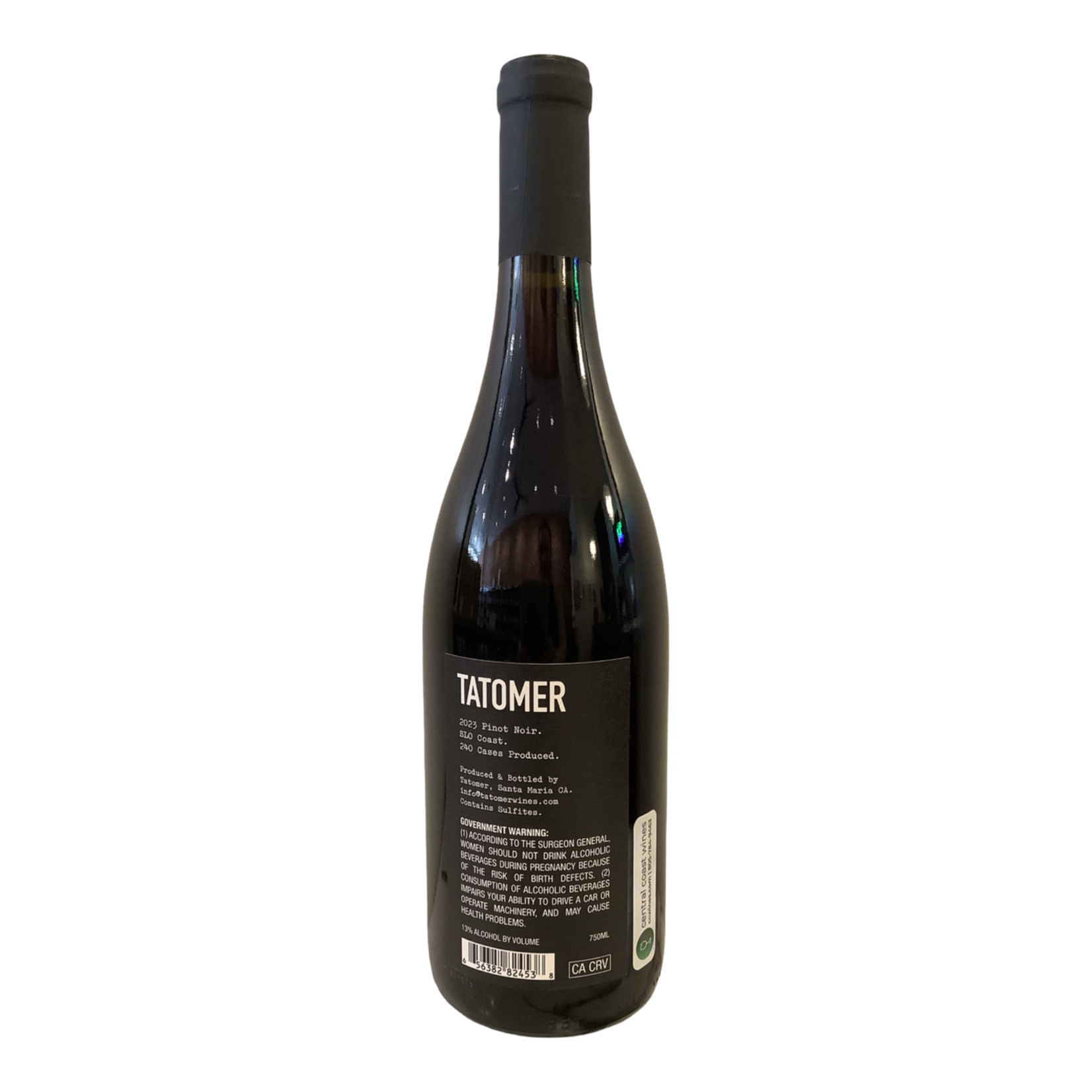 2023 Tatomer Pinot Noir, SLO Coast CA