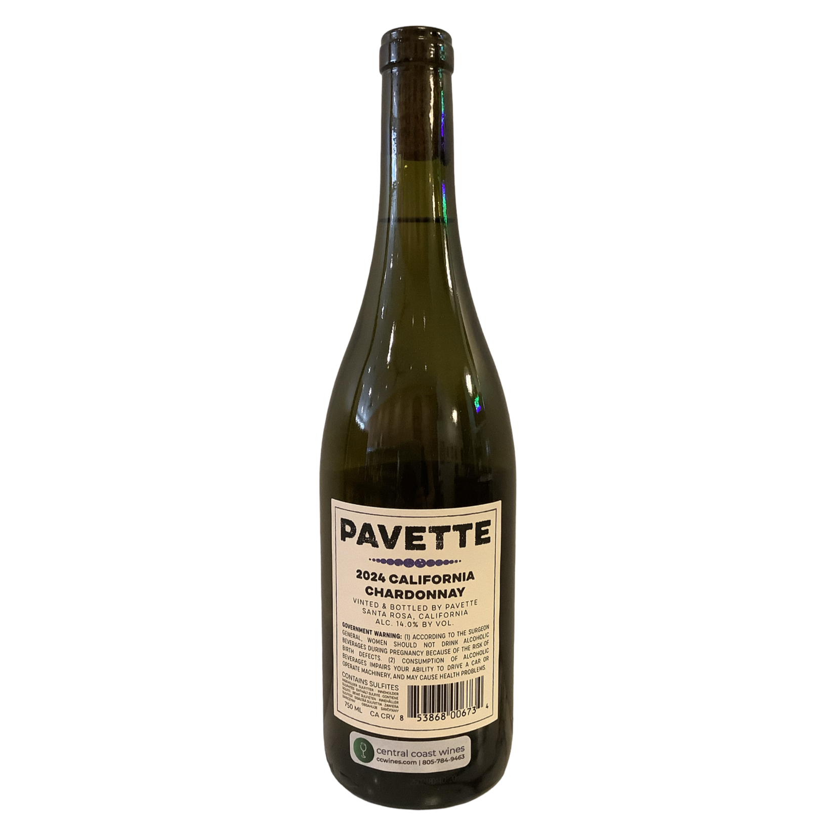 2024 Pavette Chardonnay, California