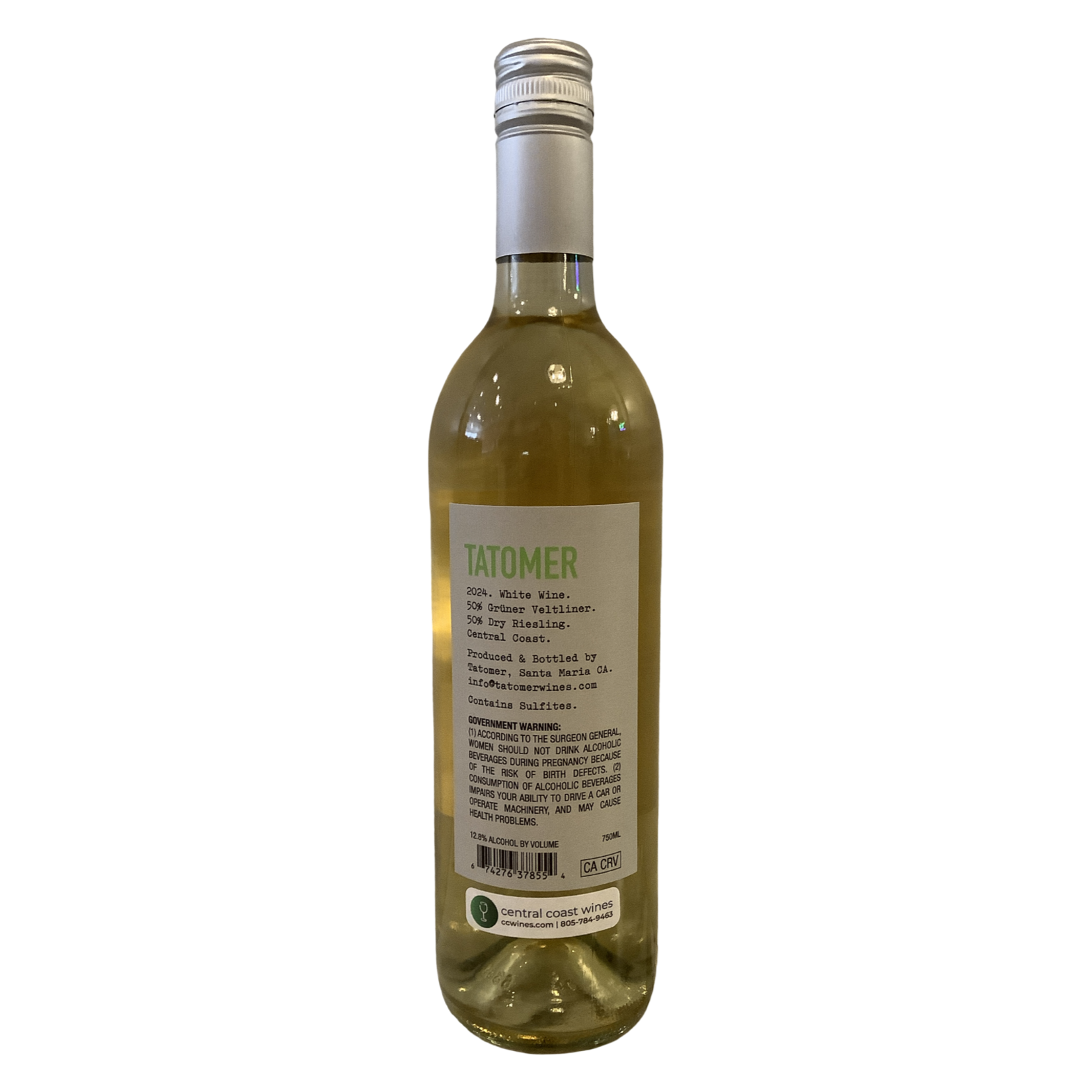 2024 Tatomer "Hinter Der Mauer" White Blend, Central Coast CA