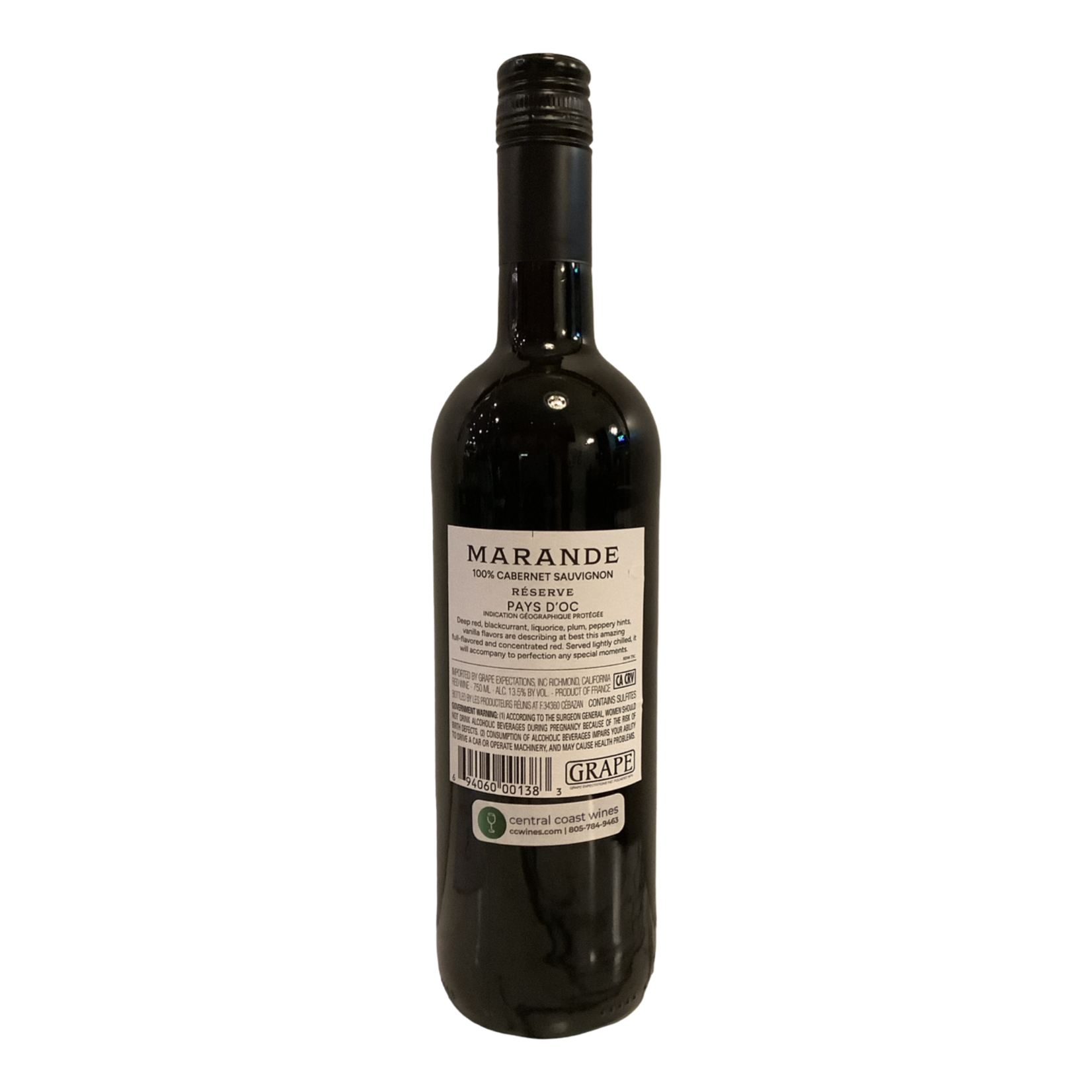2024 RSV Marande Cabernet Sauvignon, France