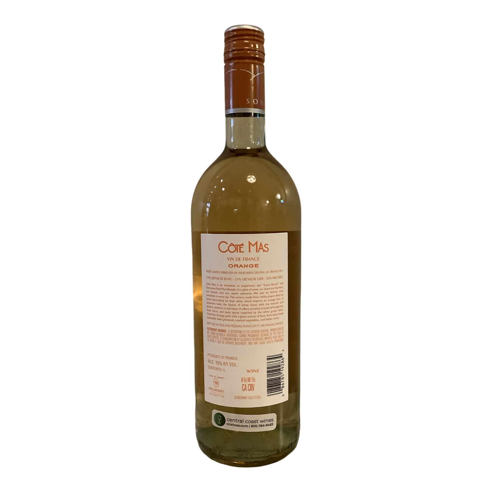 2024 Cote Mas Orange Wine (1 L), Vin de France