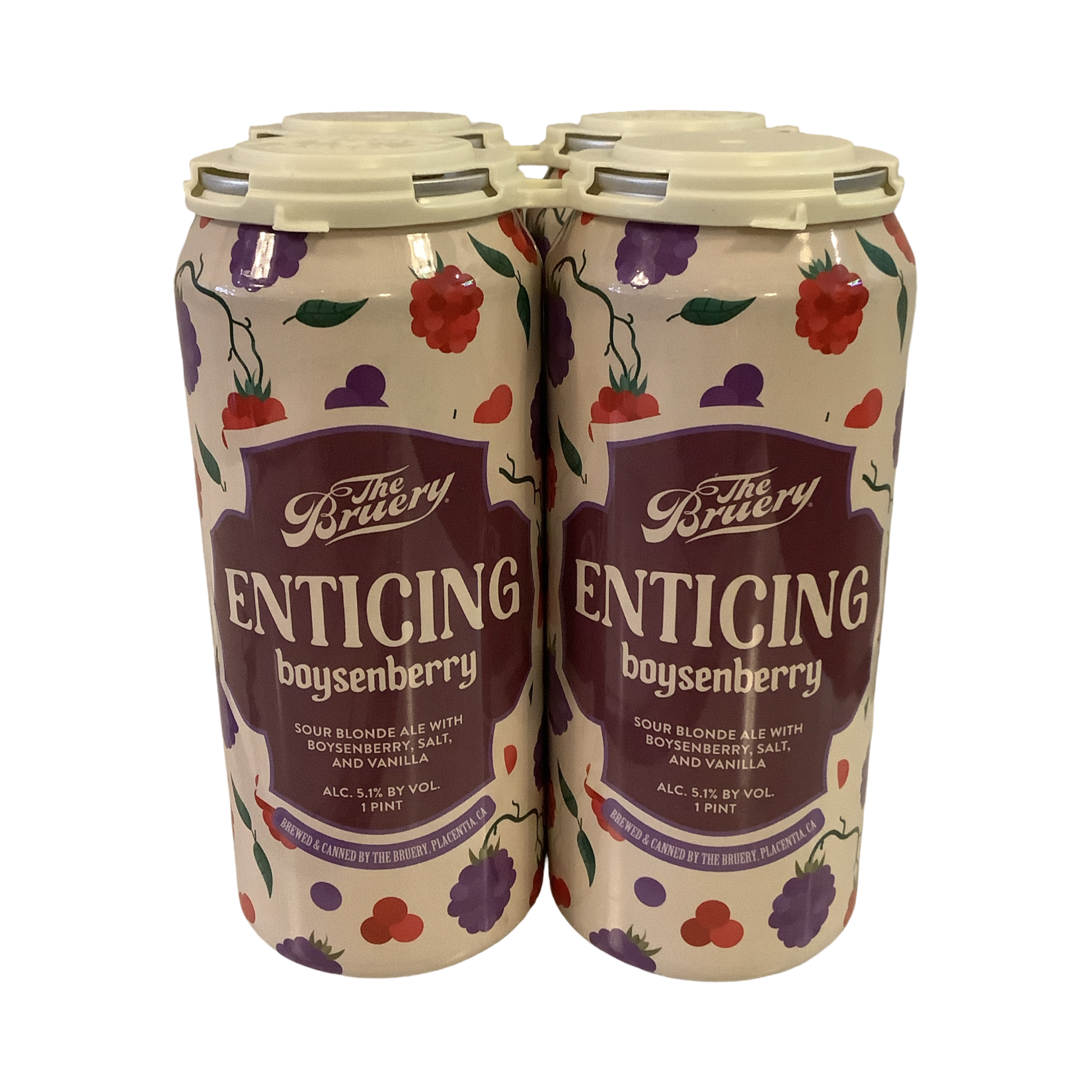 Bruery "Enticing Boysenberry” Sour Ale (16 OZ), Placentia CA