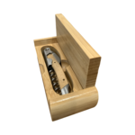 Elan Deluxe Corkscrew In Bamboo Box