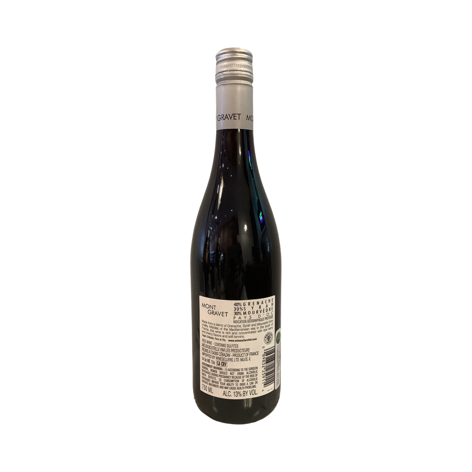 2024 Mont Gravet GSM Blend, France