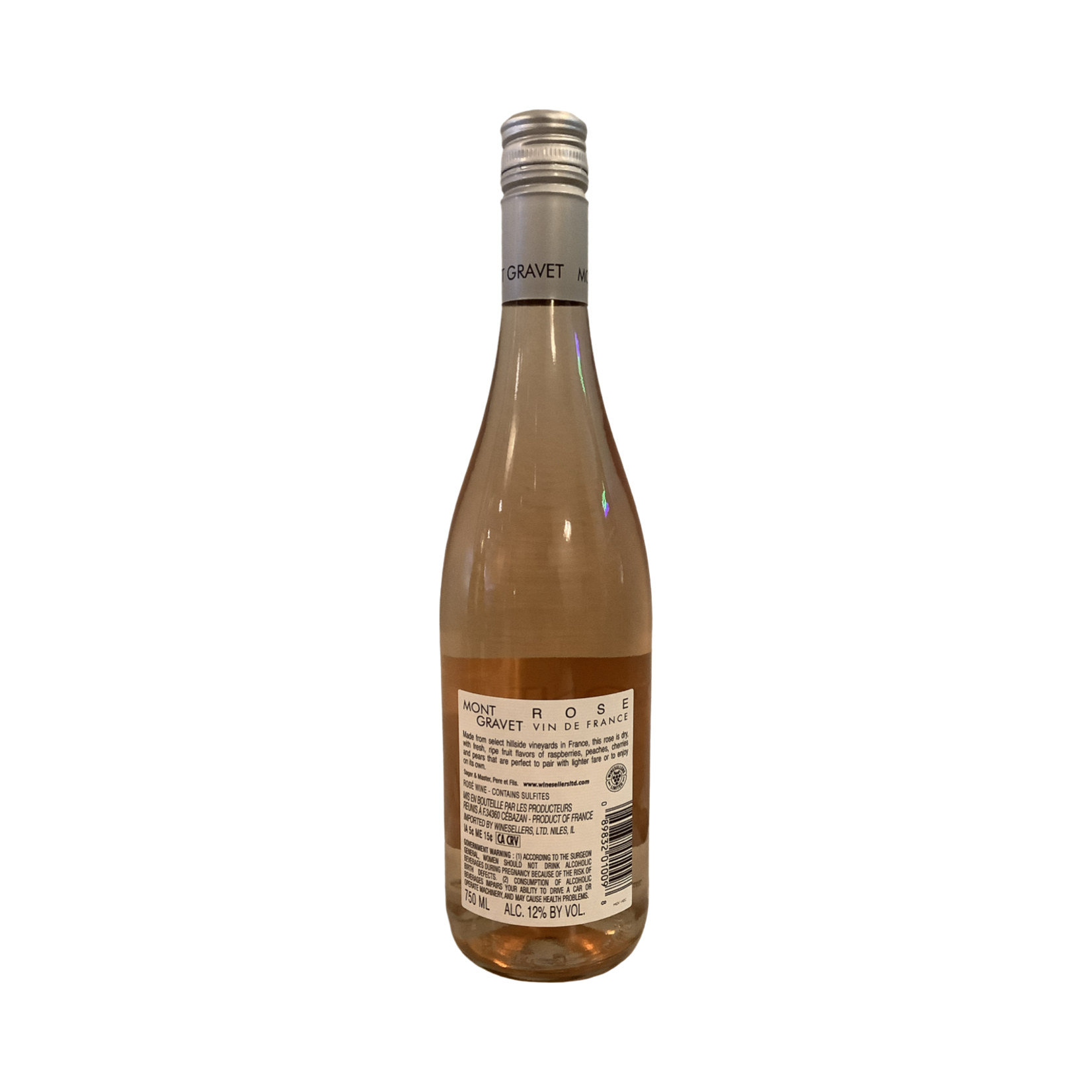 2025 Mont Gravet Rosé, France