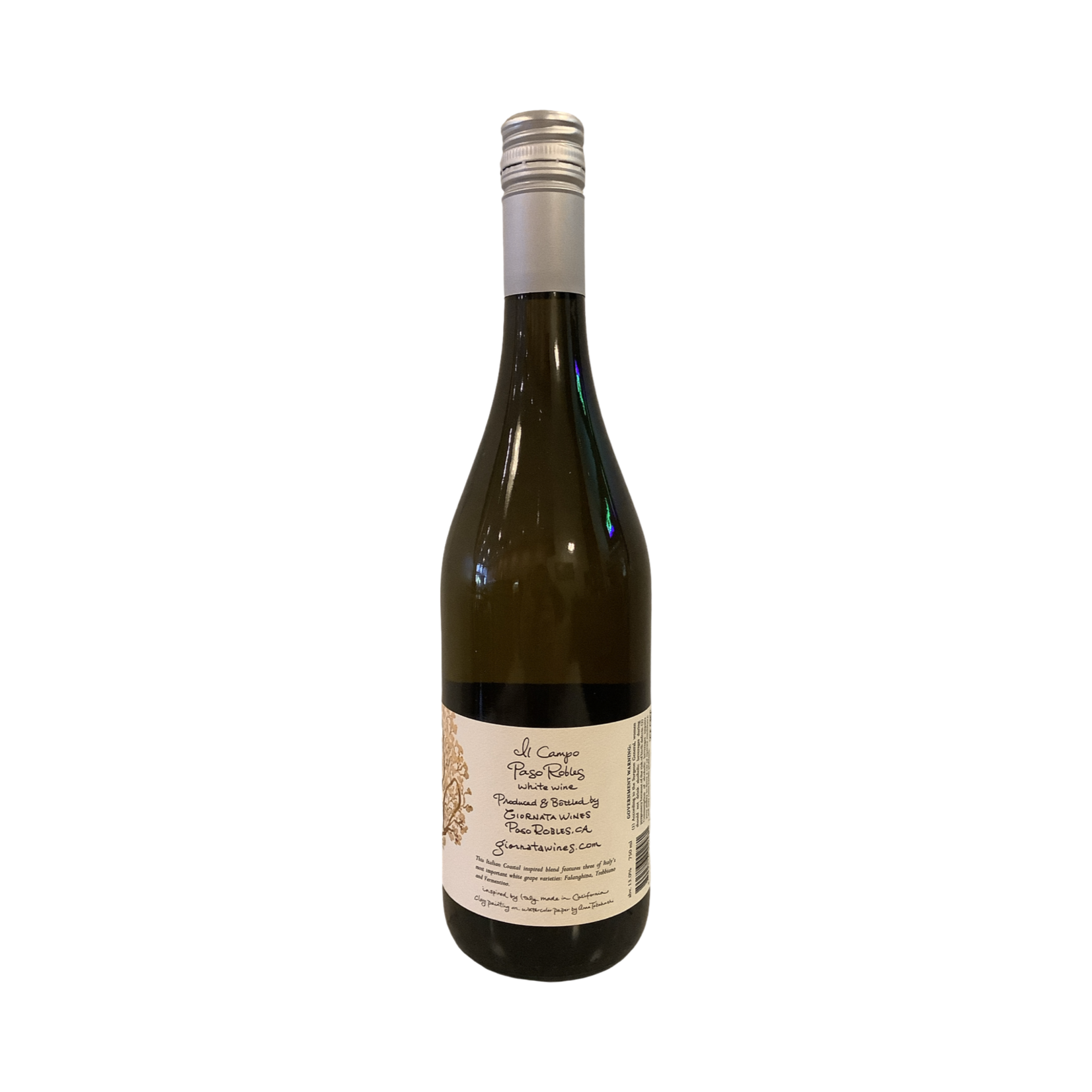 2025 Giornata "Il Campo Bianco" White Blend, Paso Robles CA