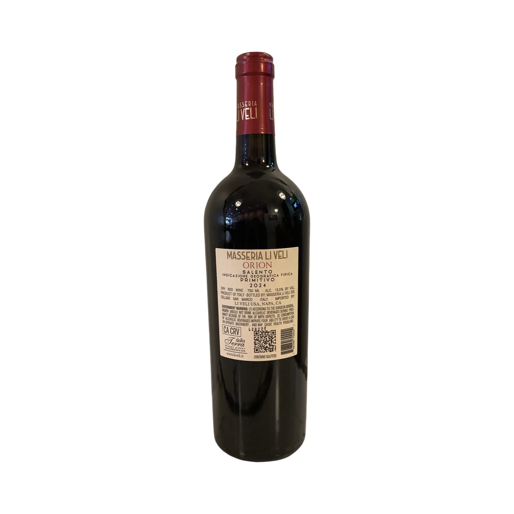 2024 Li Veli "Orion" Primitivo, Italy