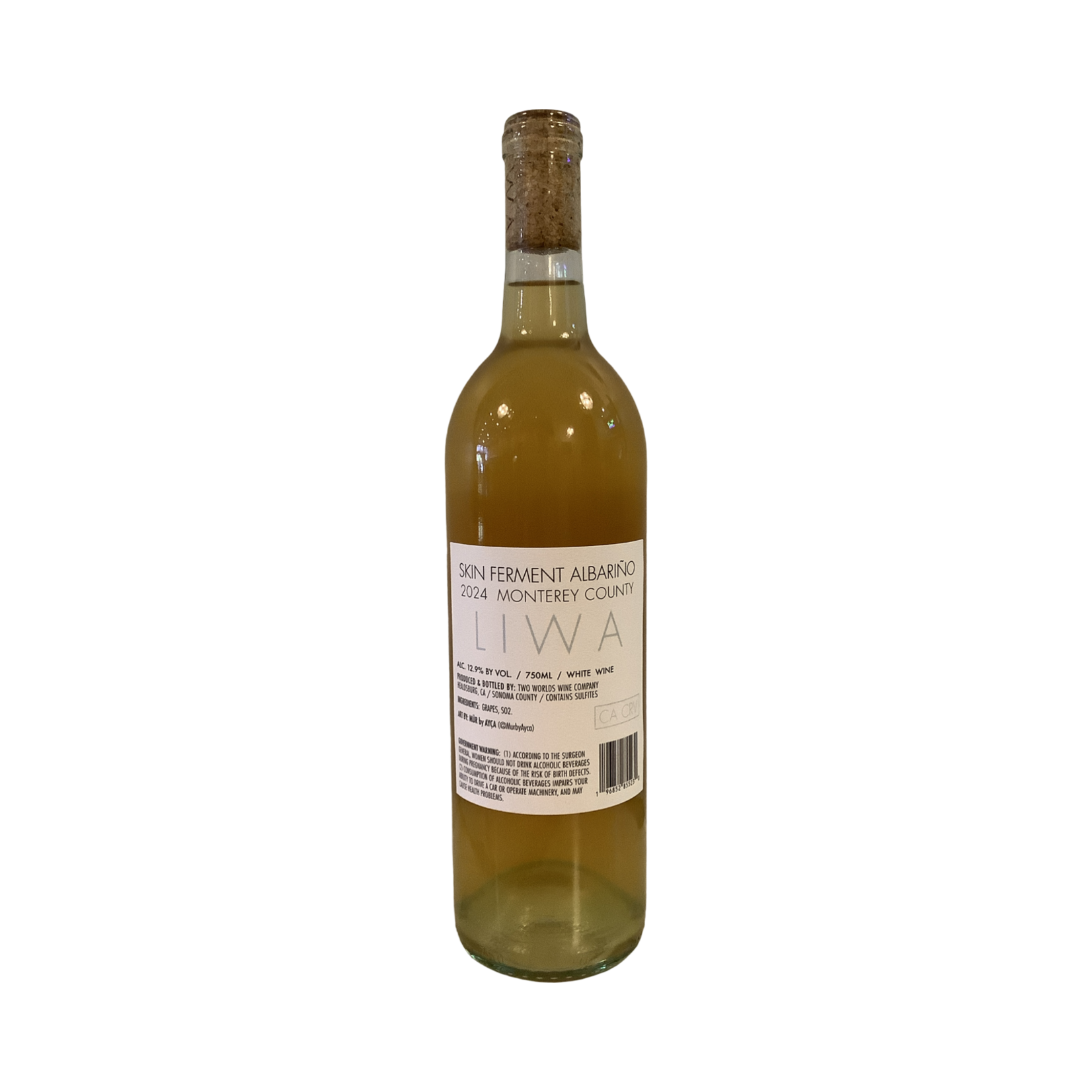 2024 LIWA Skin Ferment Albariño, Monterey County CA