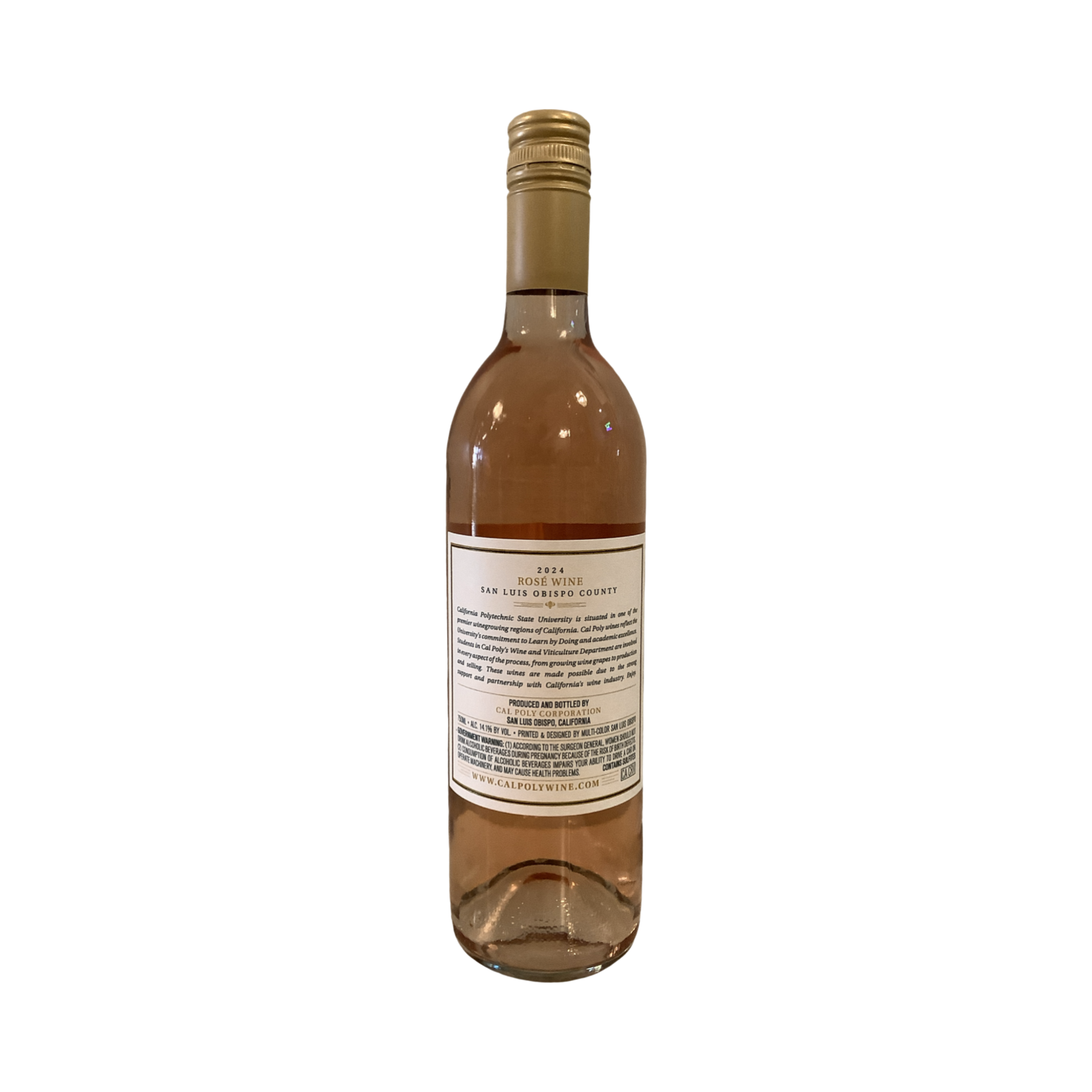 2023 Cal Poly "Trestle Estate Vineyard" Rosé, San Luis Obispo County CA