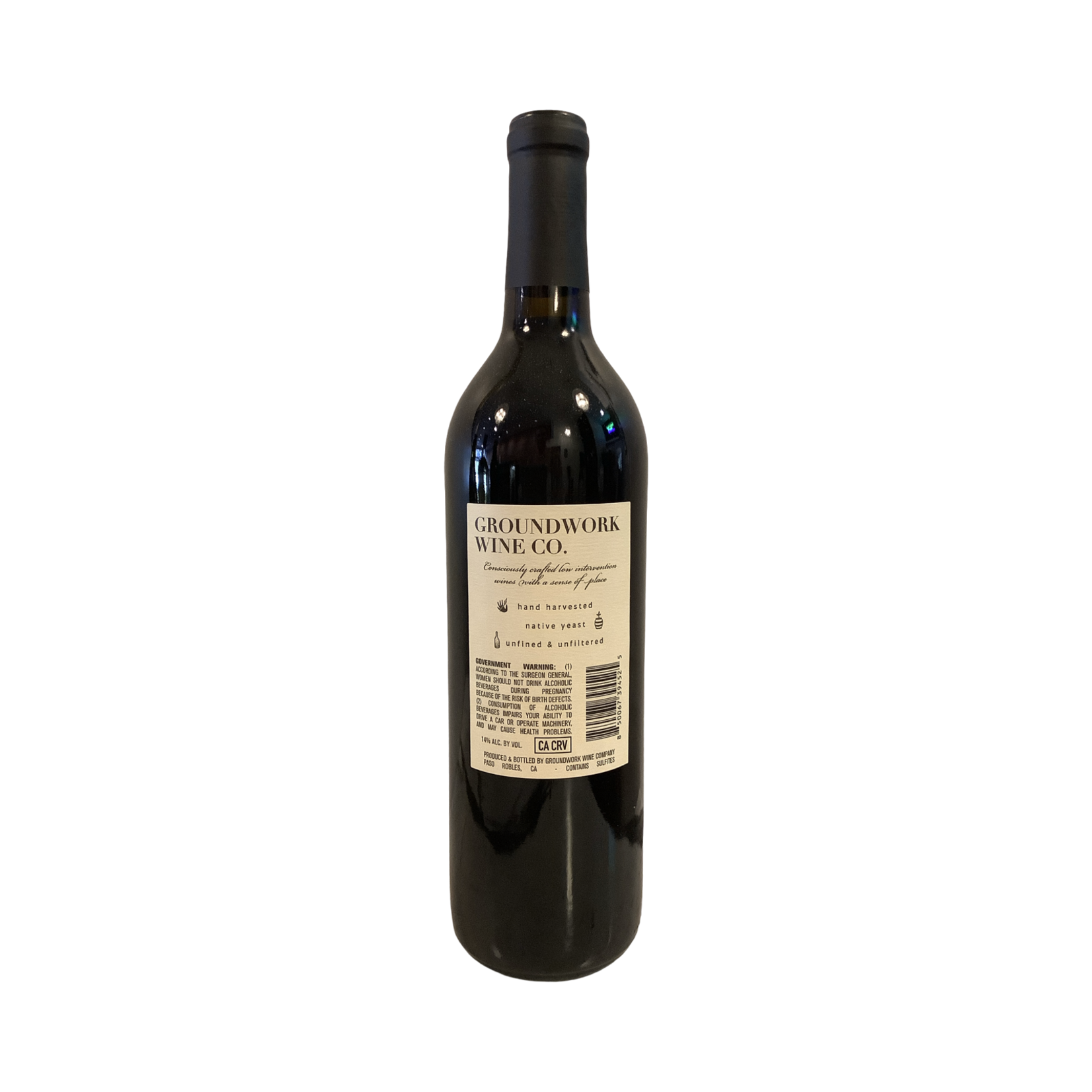 2024 Groundwork "Classic” Cabernet Sauvignon, Paso Robles CA