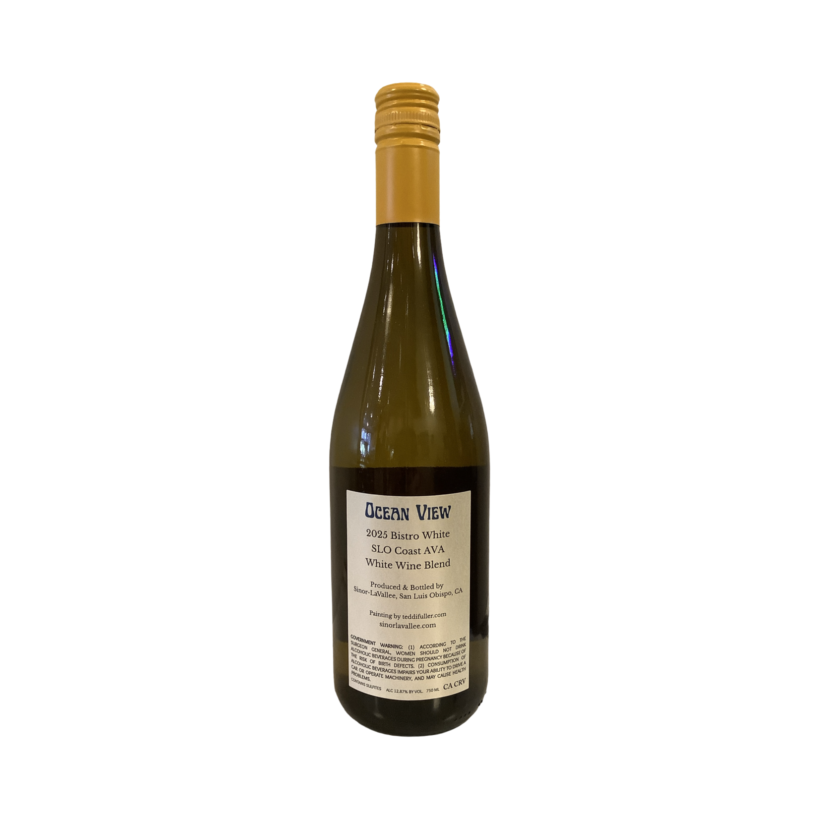 2025 Sinor La-Vallee "Ocean View" Bistro White, Central Coast CA