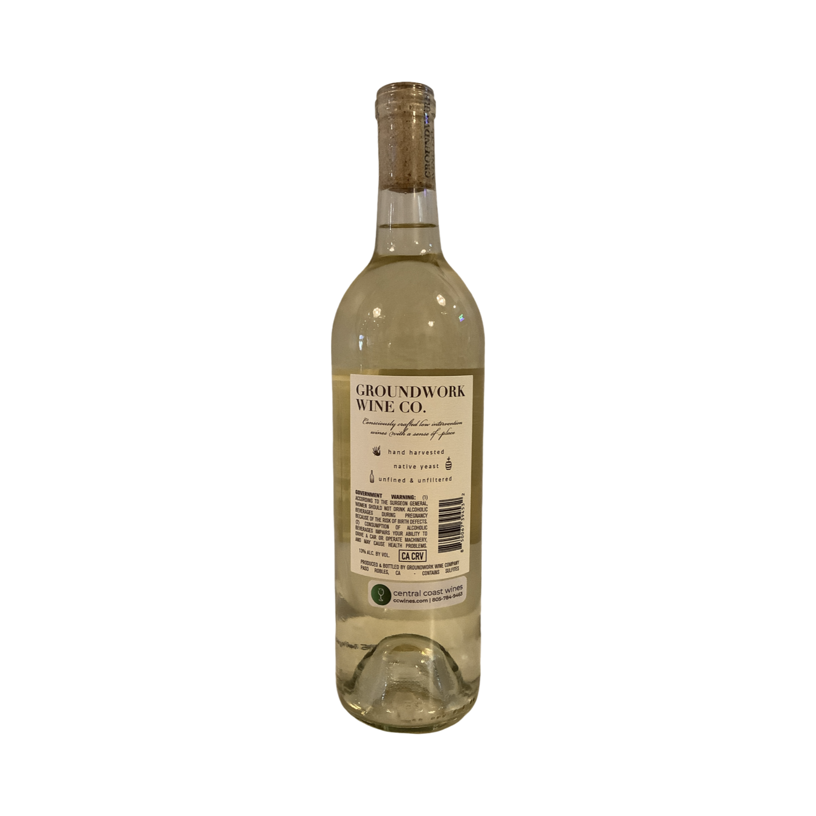 2025 Groudwork Classic Sauvignon Blanc, Paso Robles CA