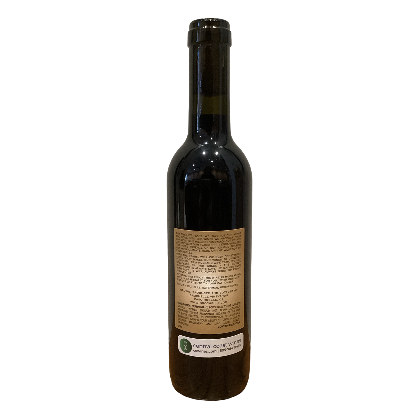 2023 Brochelle Zinfandel (375 ml), Paso Robles CA