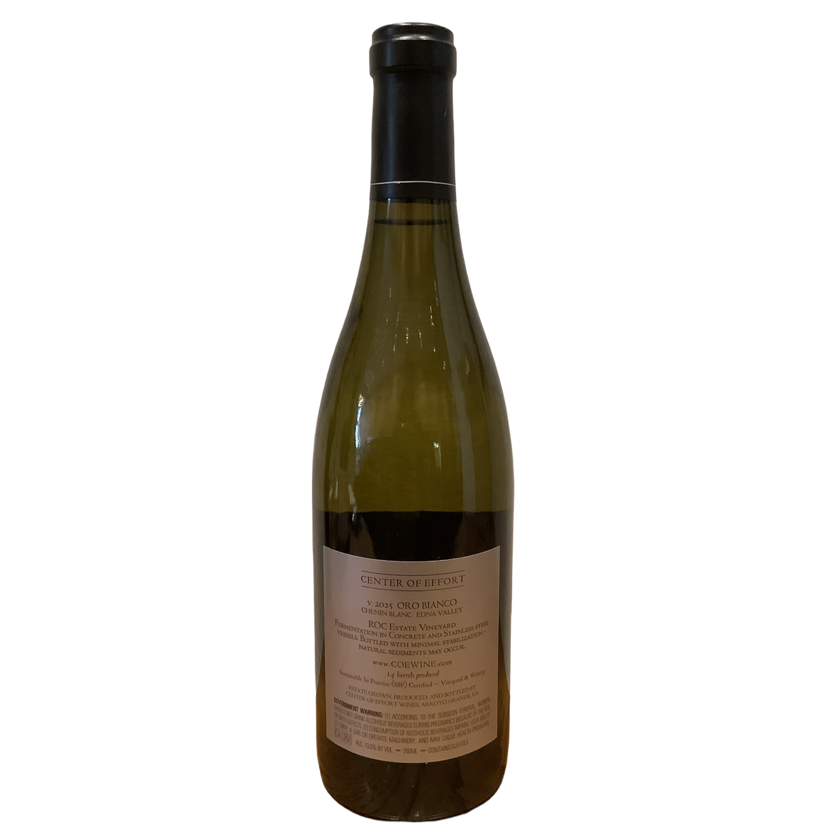 2025 Center of Effort "Oro Bianco" Chenin Blanc, Edna Valley CA