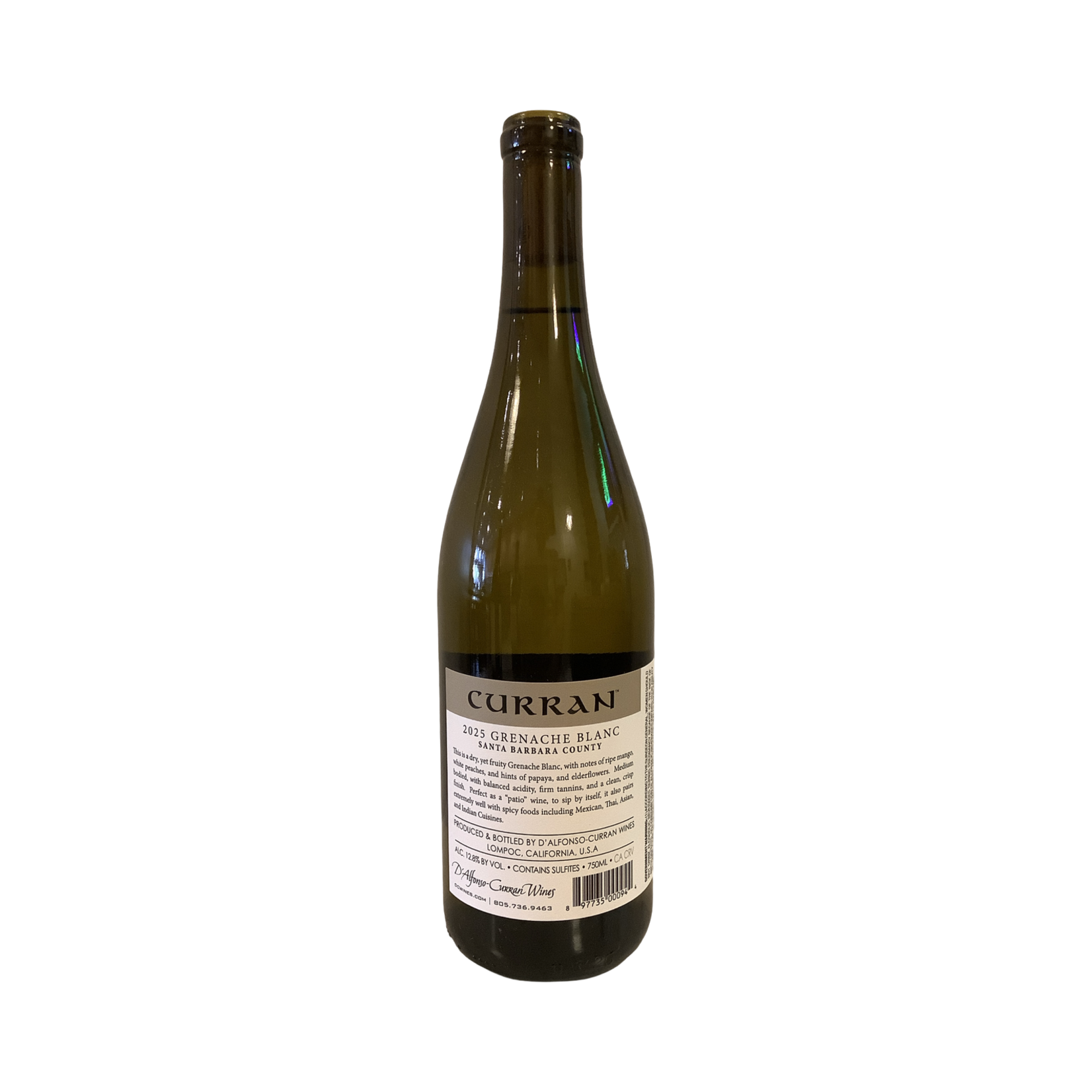 2025 Curran Grenache Blanc, Santa Barbara County CA