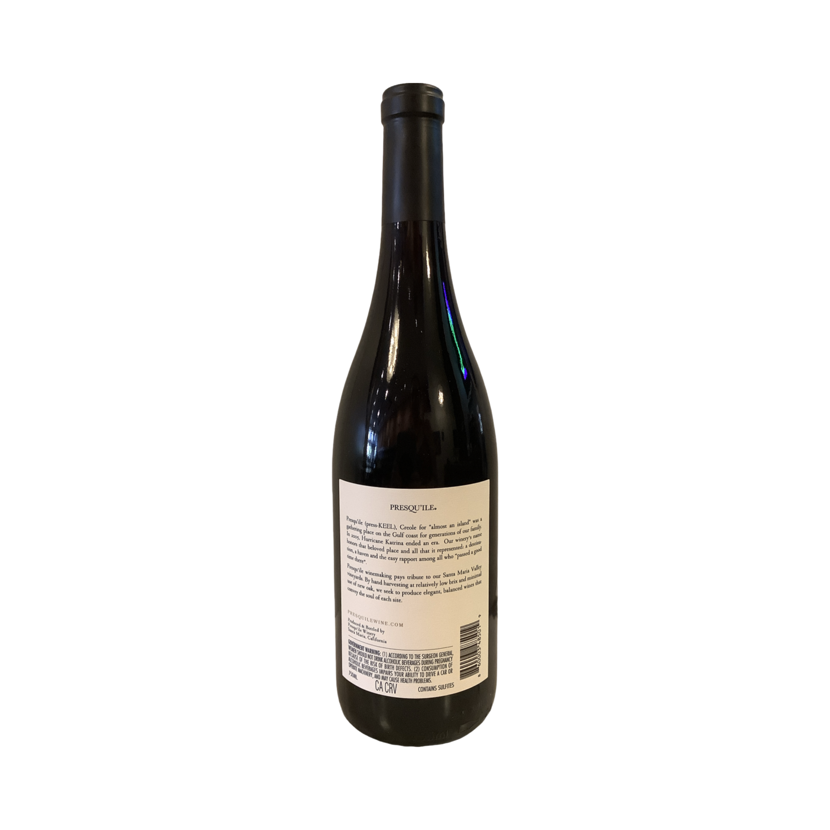 2023 Presqu'ile Syrah, Santa Barbara County CA
