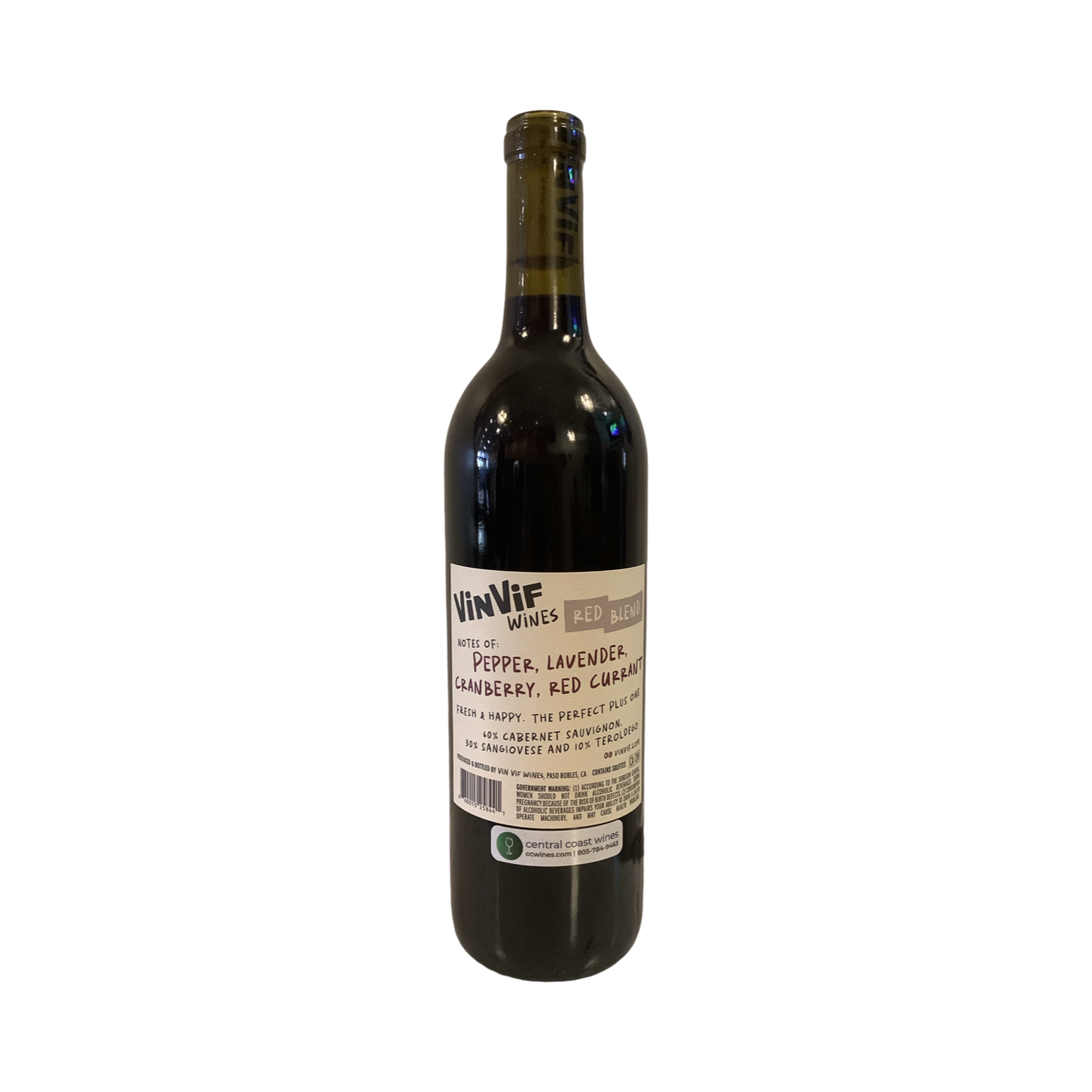2025 Vin Vif Cabernet Sauvignon Blend, Central Coast CA