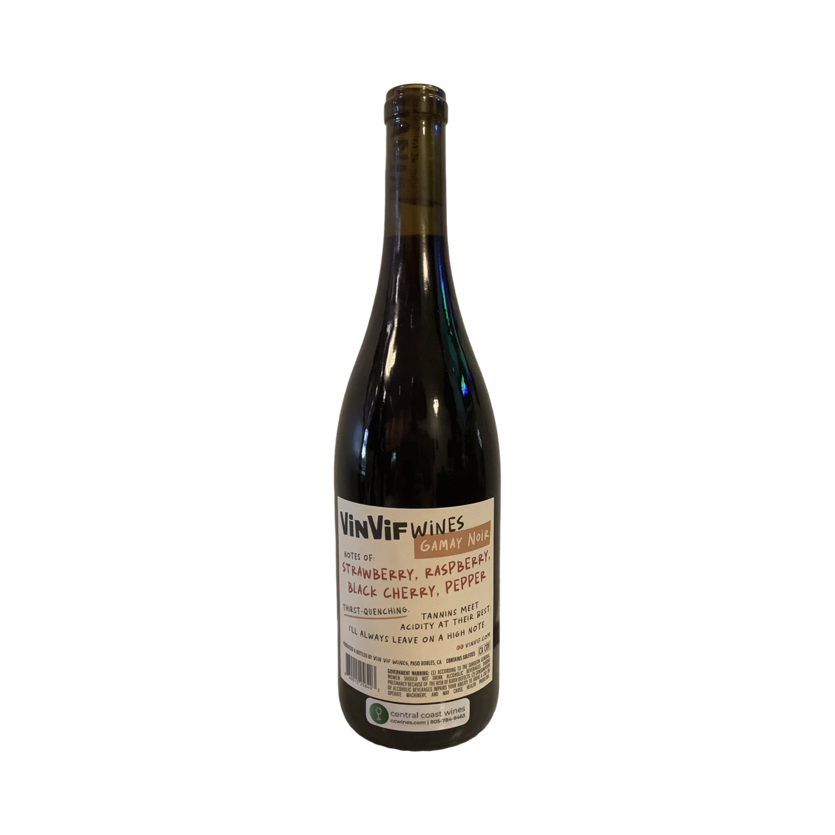 2025 Vin Vif Gamay Noir, Central Coast CA