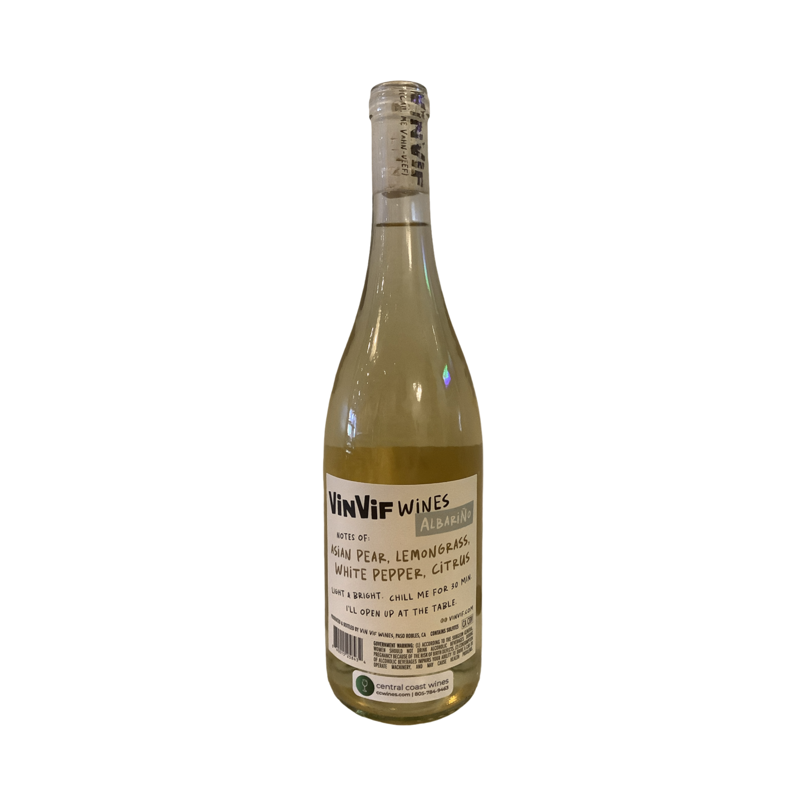 2025 Vin Vif Albariño, Central Coast CA
