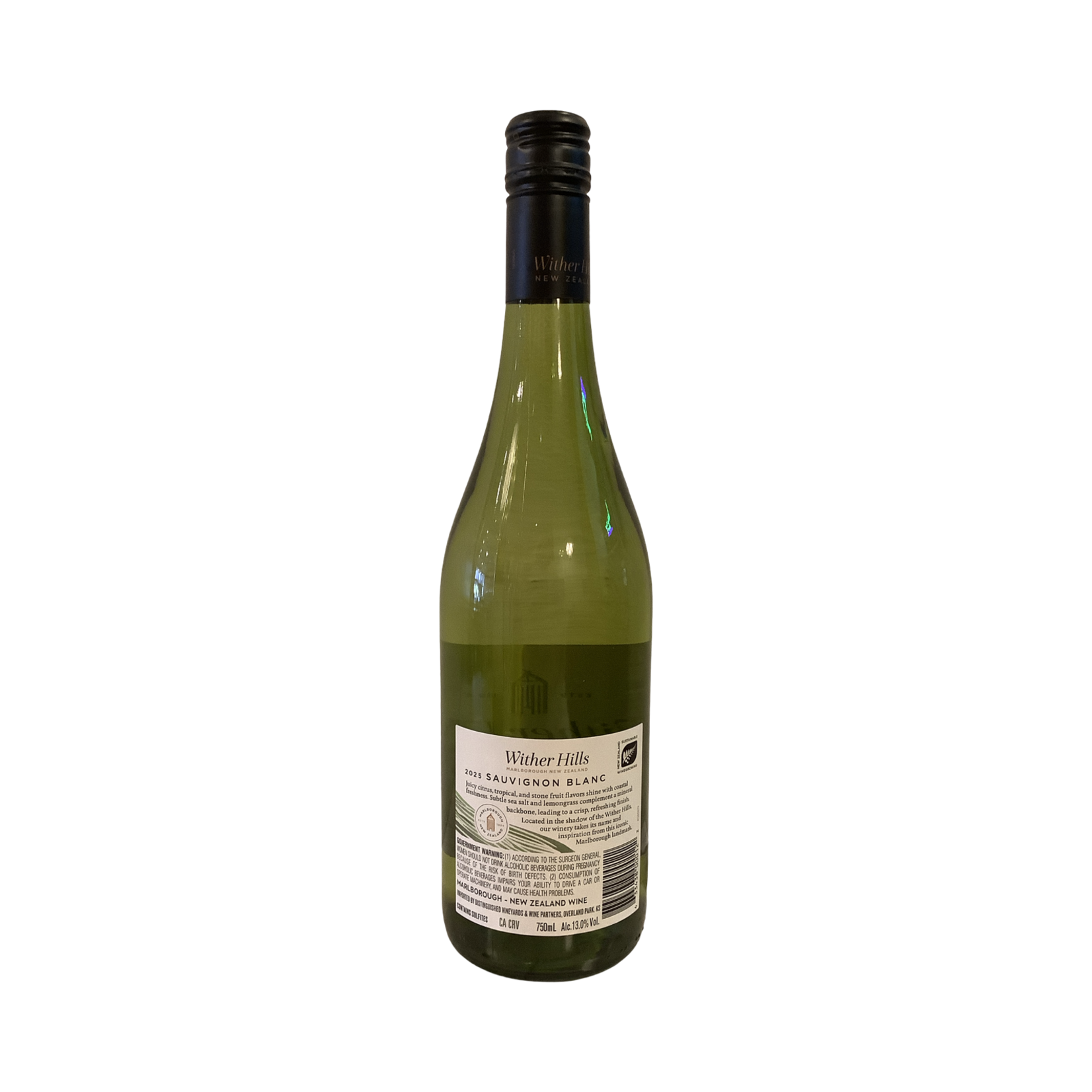 2025 Wither Hills Sauvignon Blanc, Marlborough | New Zealand