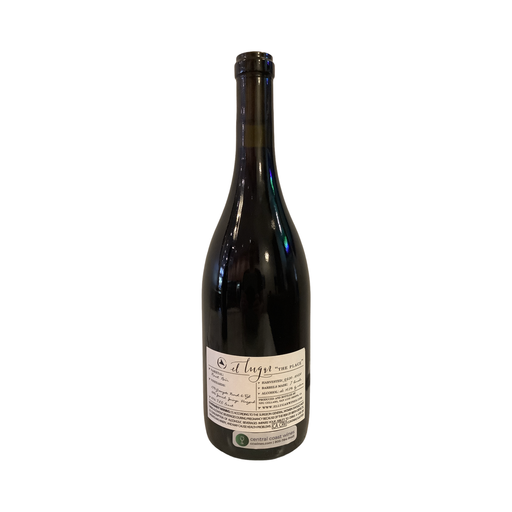 2024 El Lugar Pinot Noir, SLO Coast CA