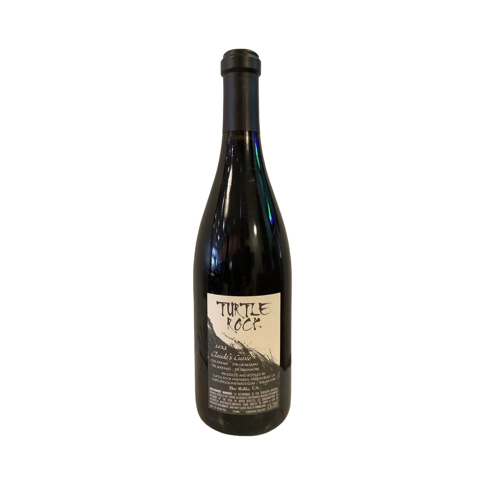 2023 Turtle Rock "Claude's Cuvée" Rhone Blend, Willow Creek District | Paso Robles CA