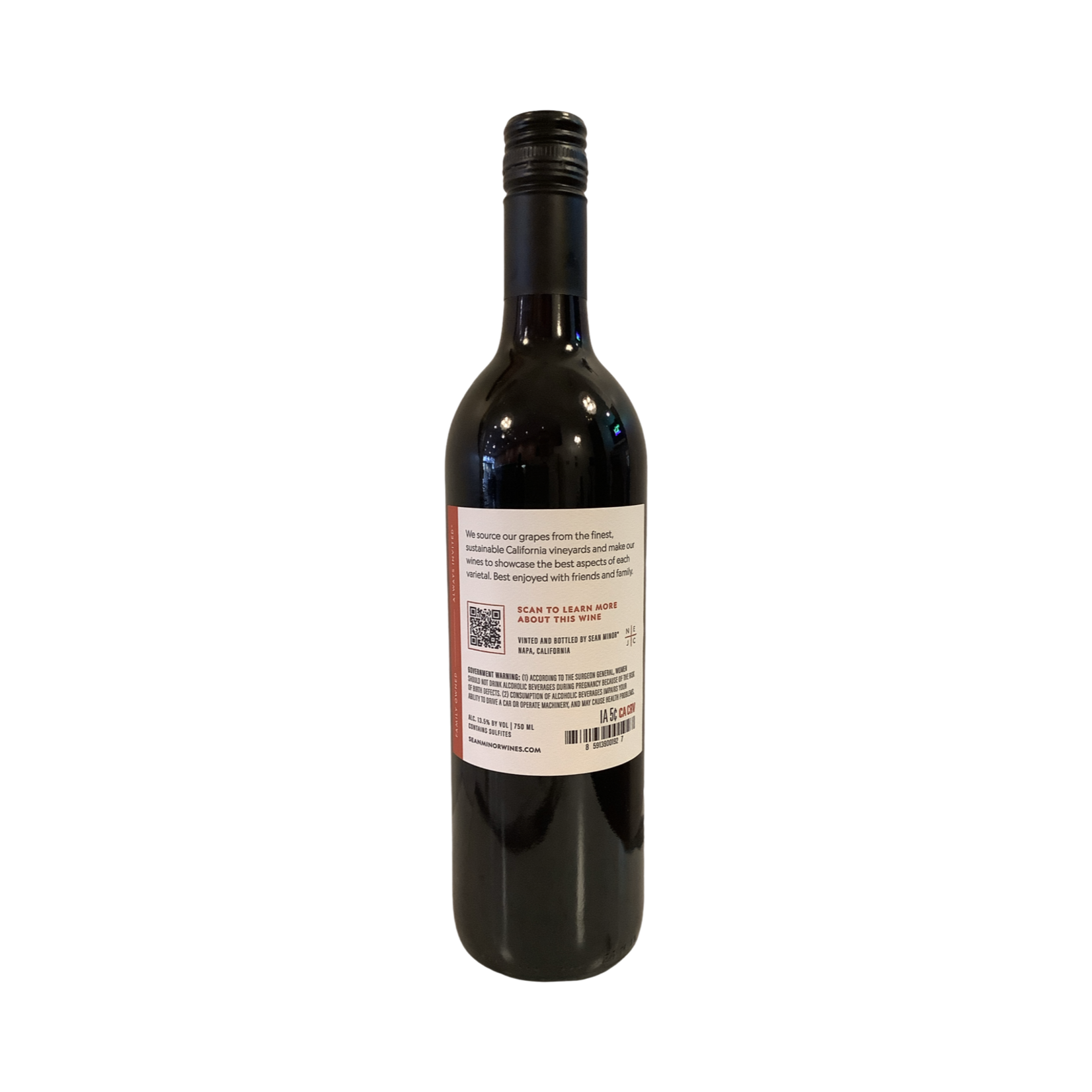 2024 Sean Minor Cabernet Sauvignon, Paso Robles CA