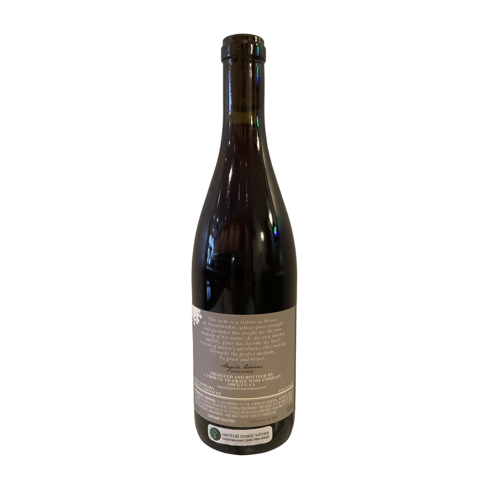 2024 Tribute To Grace Grenache, Santa Barbara County CA