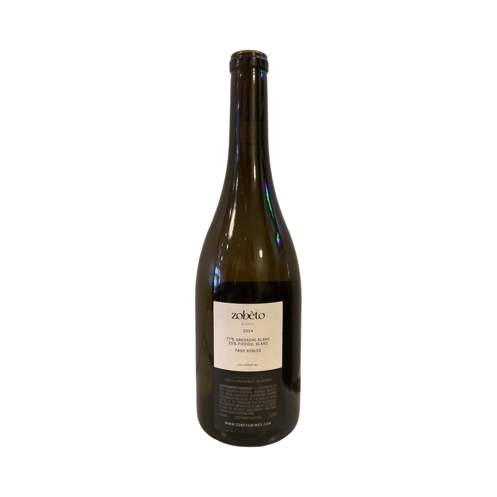2024 Zobeto Wines "Blanca" White Blend, Paso Robles CA