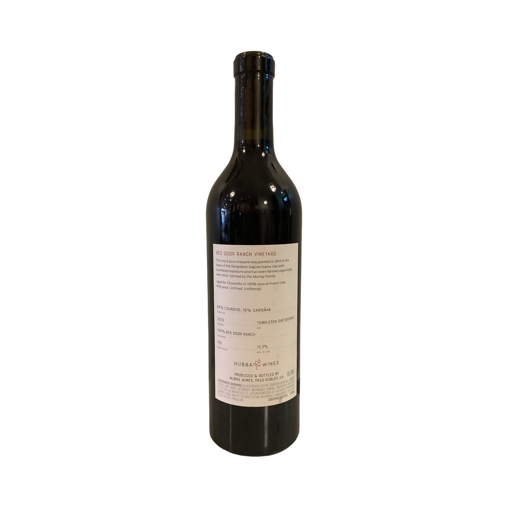 2023 Hubba Wines Counoise / Carignan Blend, Central Coast CA