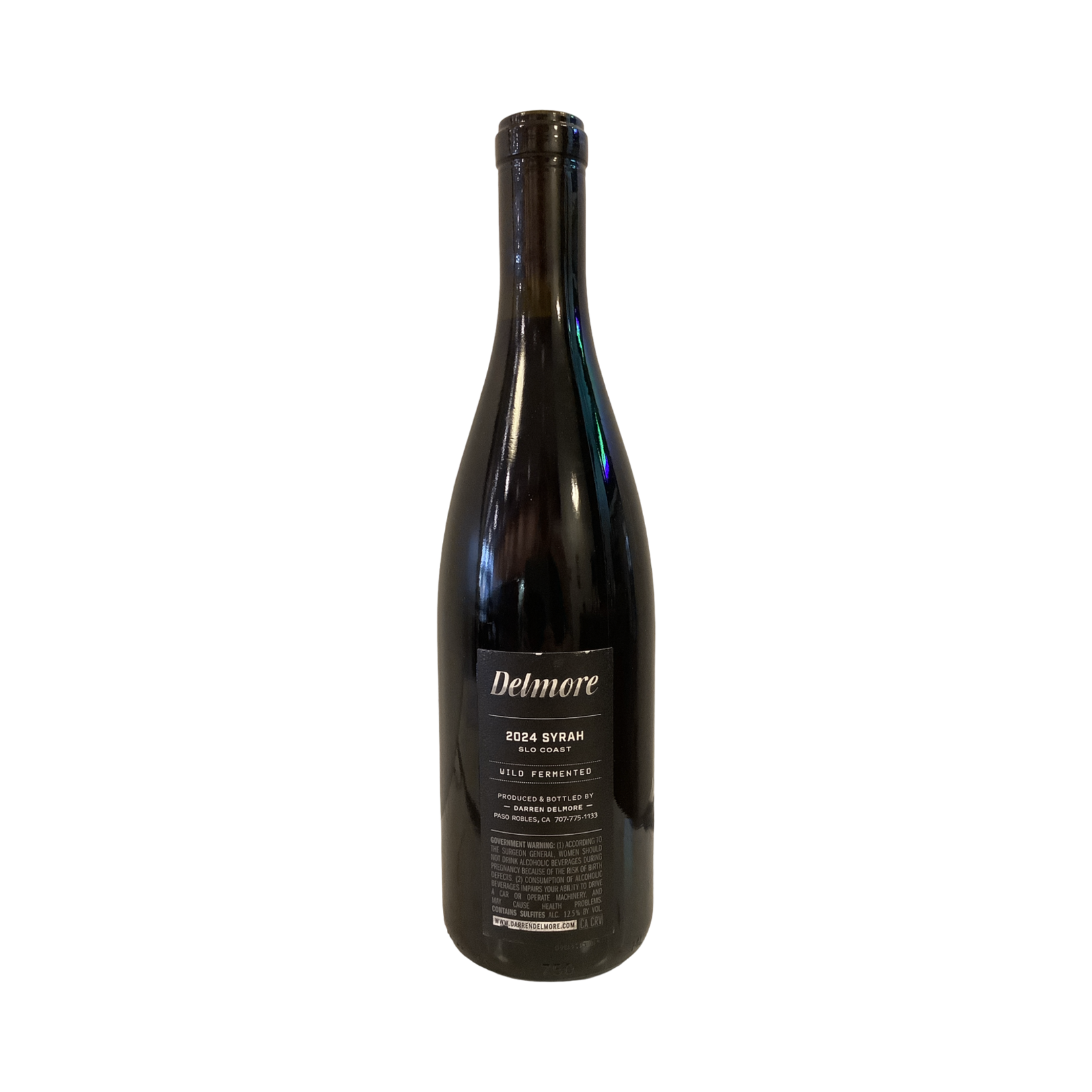 2024 Delmore Syrah, SLO Coast CA