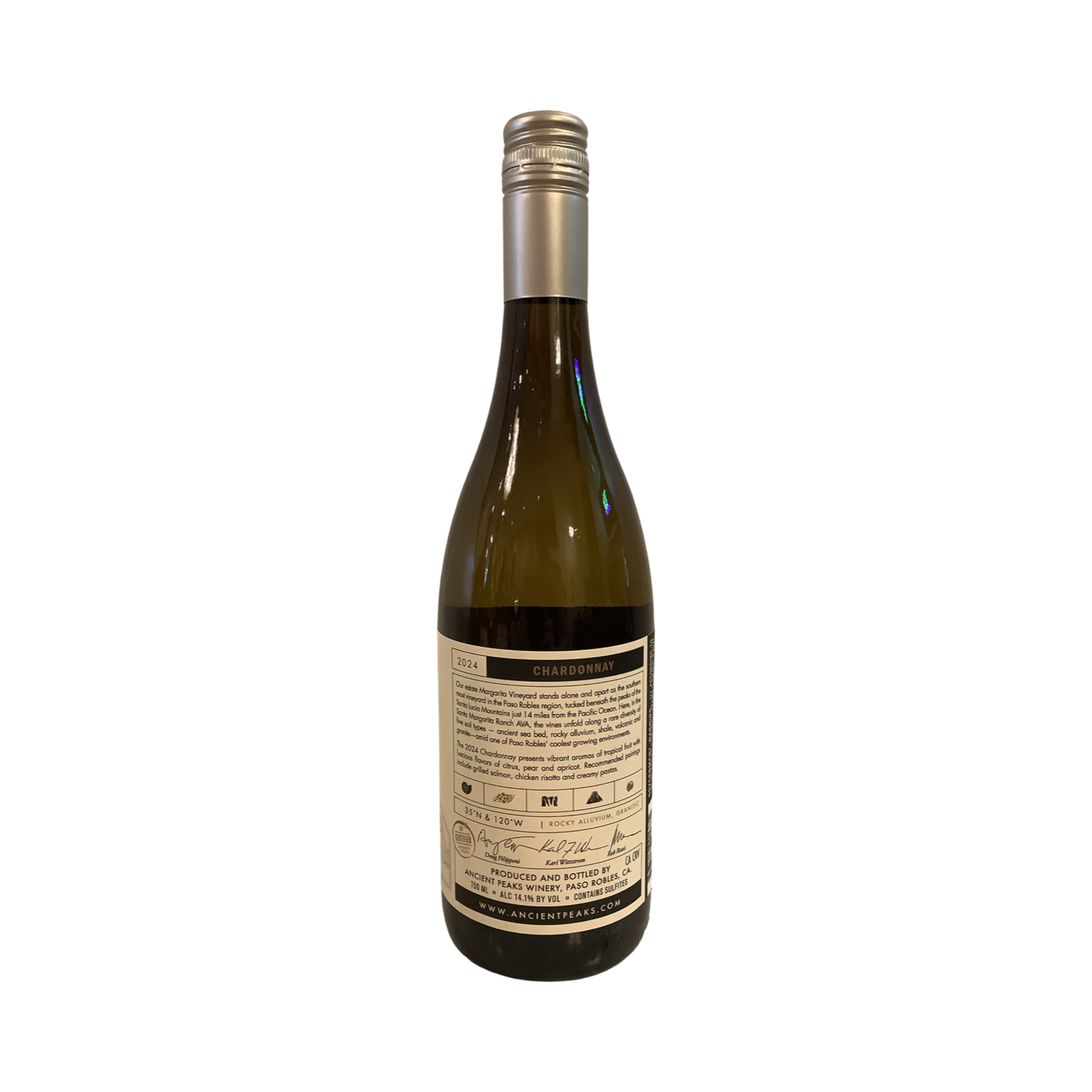 2024 Ancient Peaks Chardonnay, Paso Robles CA