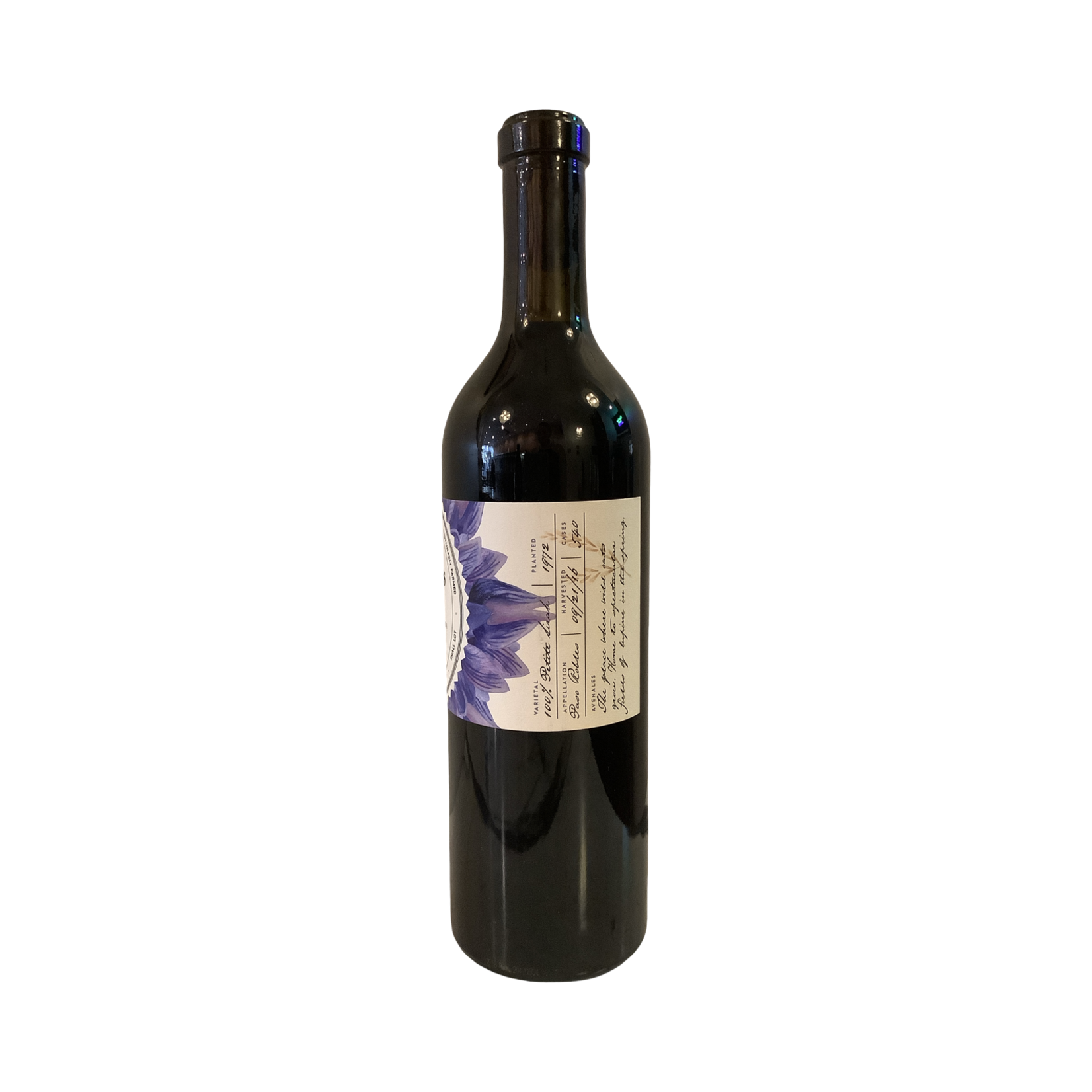 2016 Avenales Ranch Old Vine Petite Sirah, Paso Robles CA