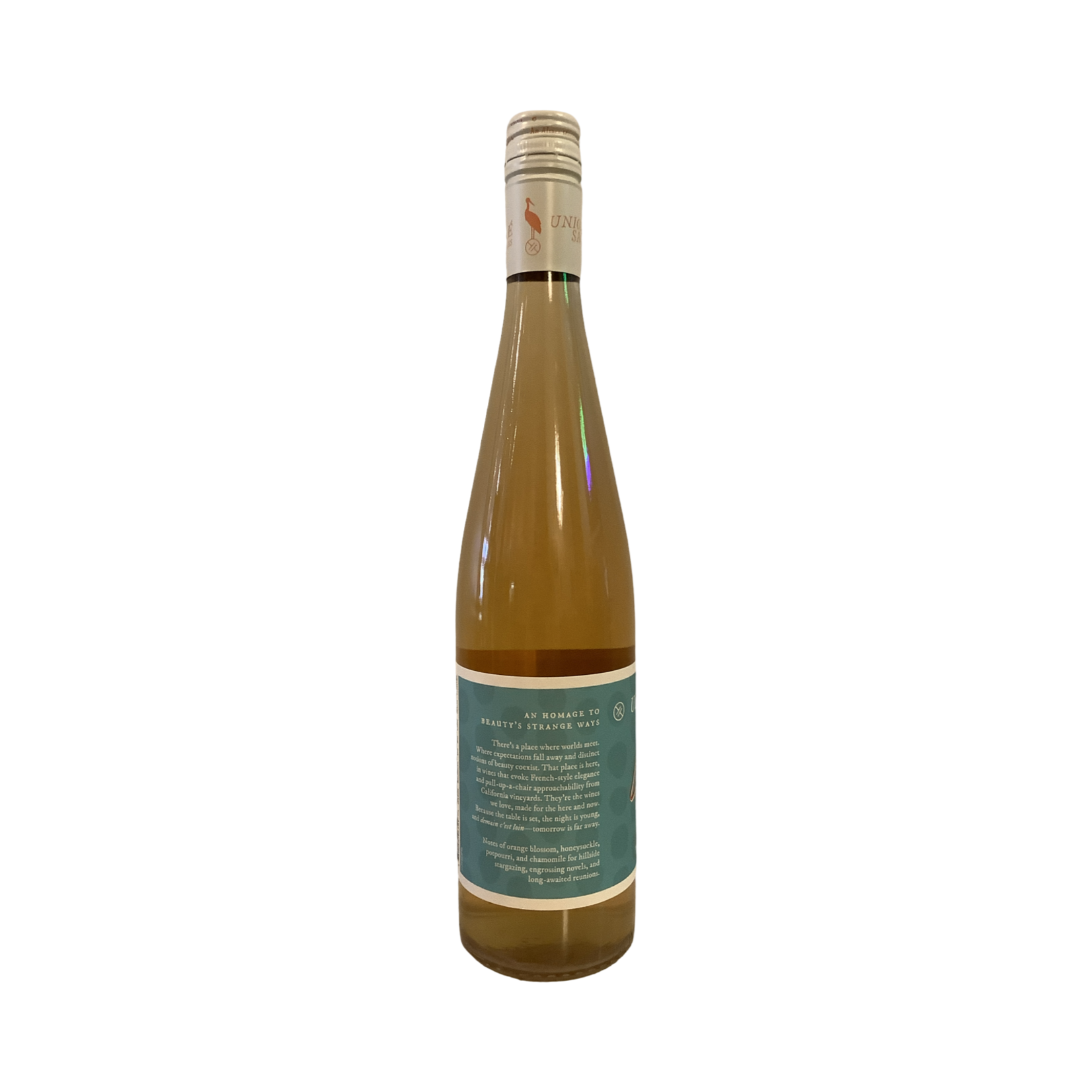 2025 Union Sacré “40 Days” Orange Wine, Central Coast CA