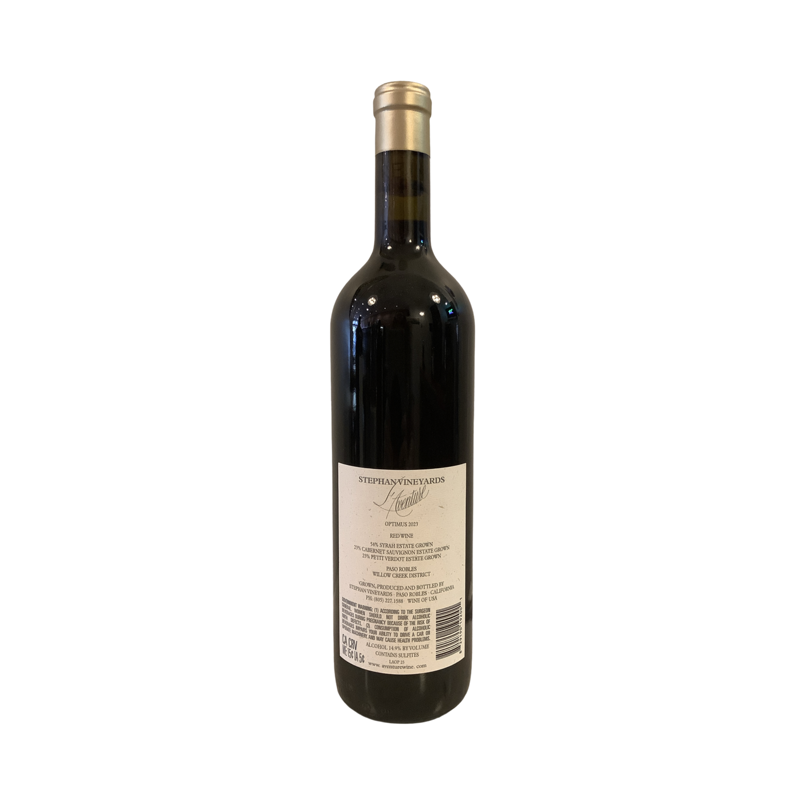 2023 L'Aventure "Optimus" Red Blend, Willow Creek District | Paso Robles CA