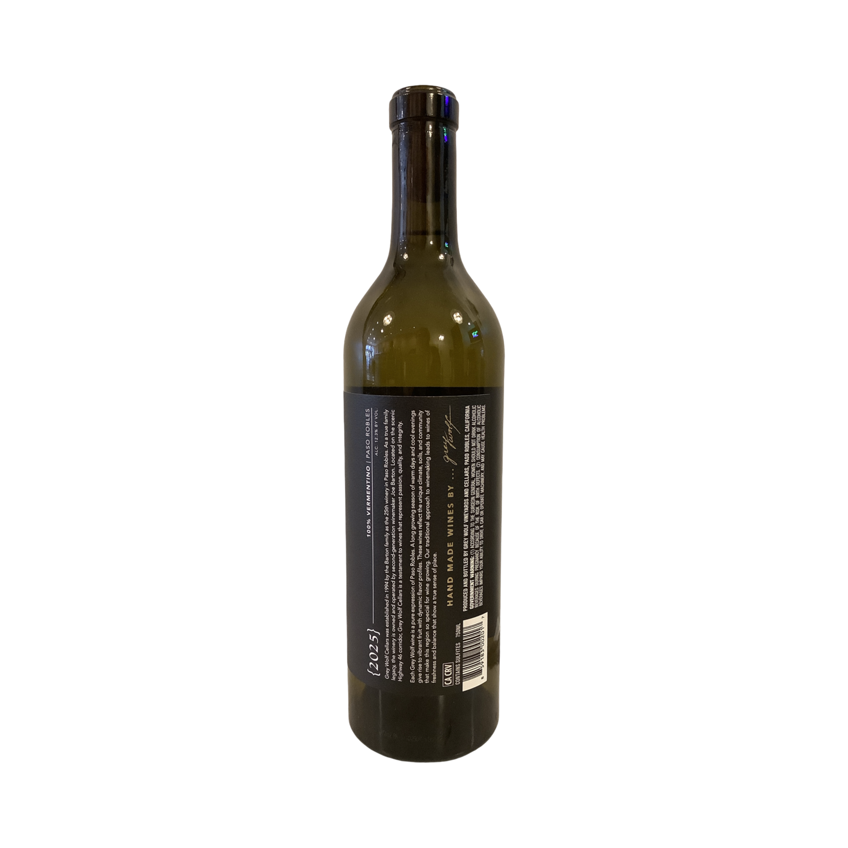 2025 GREY Vermentino, Paso Robles CA