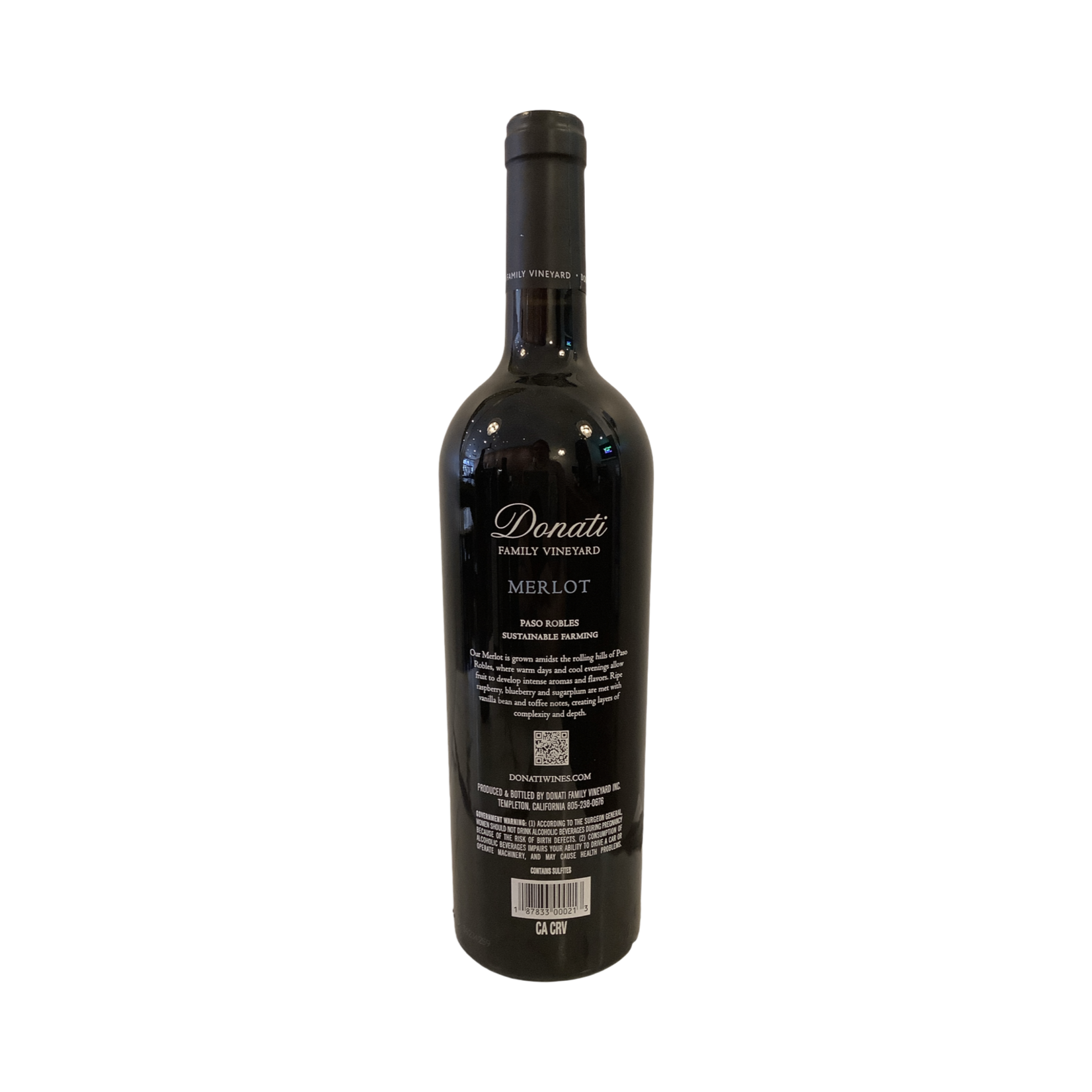 2023 Donati Family Merlot, Central Coast CA