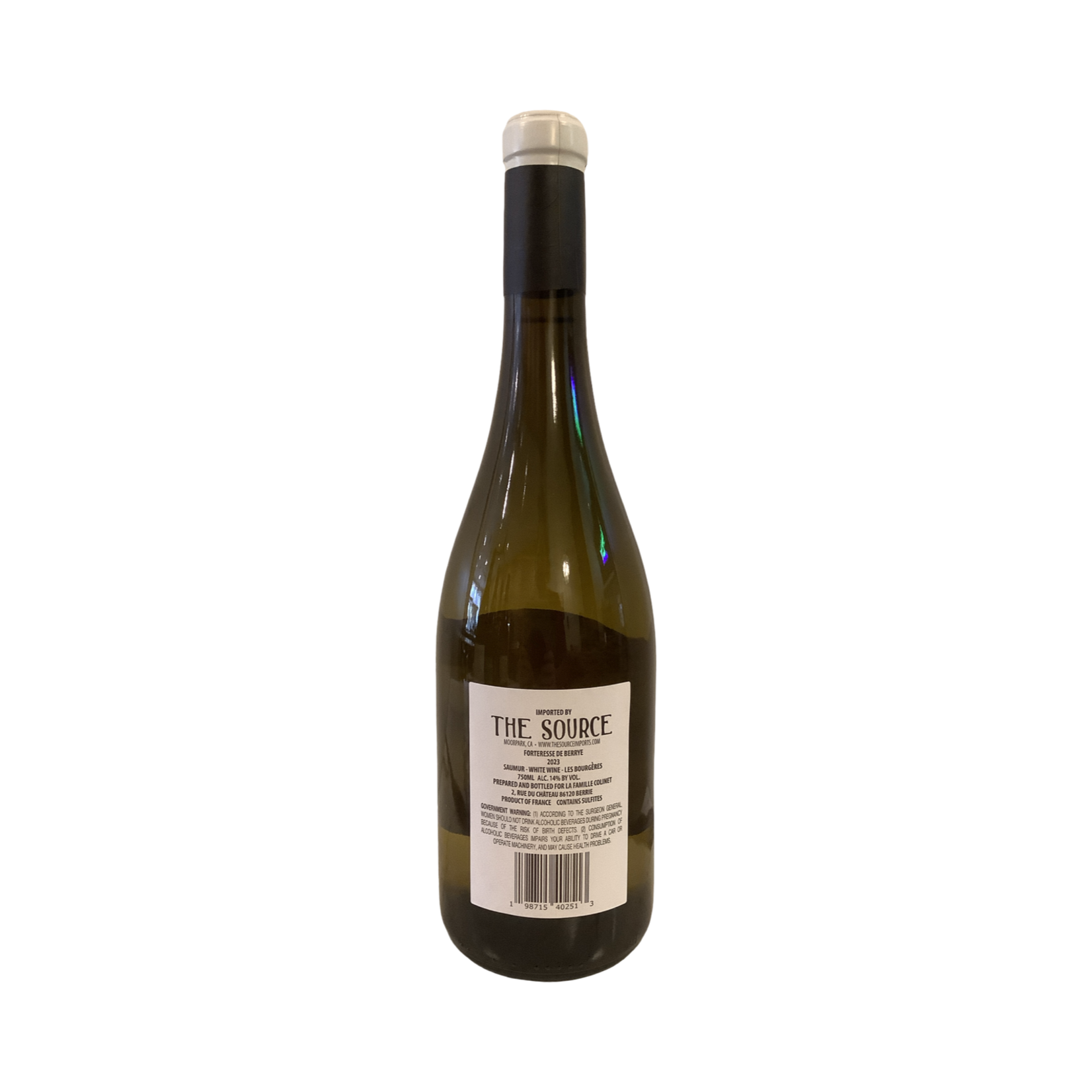 2023 Fortresse de Berrye "Les Bourgères" Saumur Blanc, Loire | France