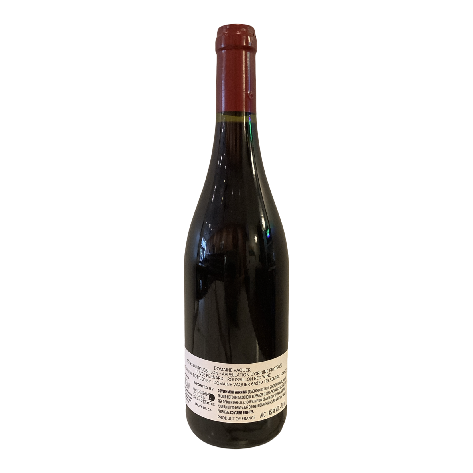 2019 Domaine Vaquer "Cuvee Bernard" Red, Rousillon | France